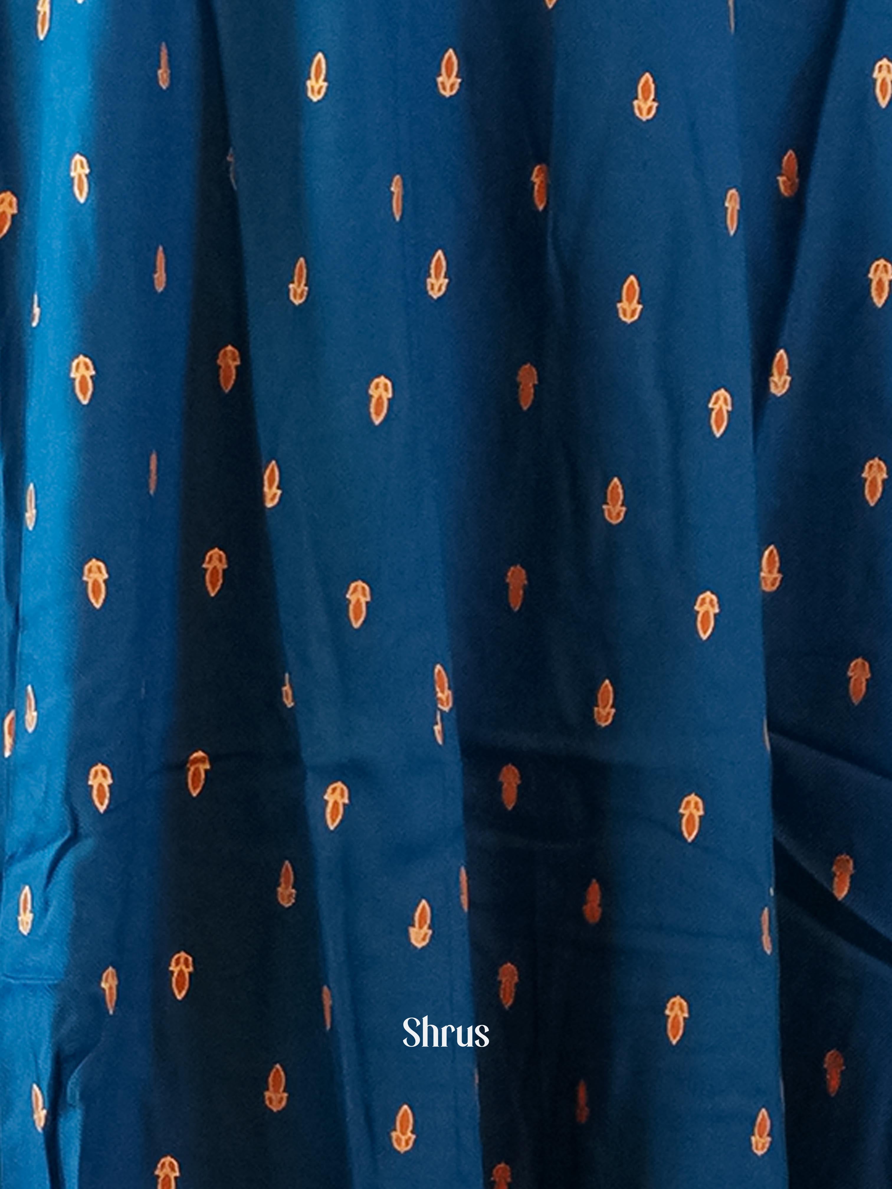 Blue - Readymade Kurti - Shop on ShrusEternity.com