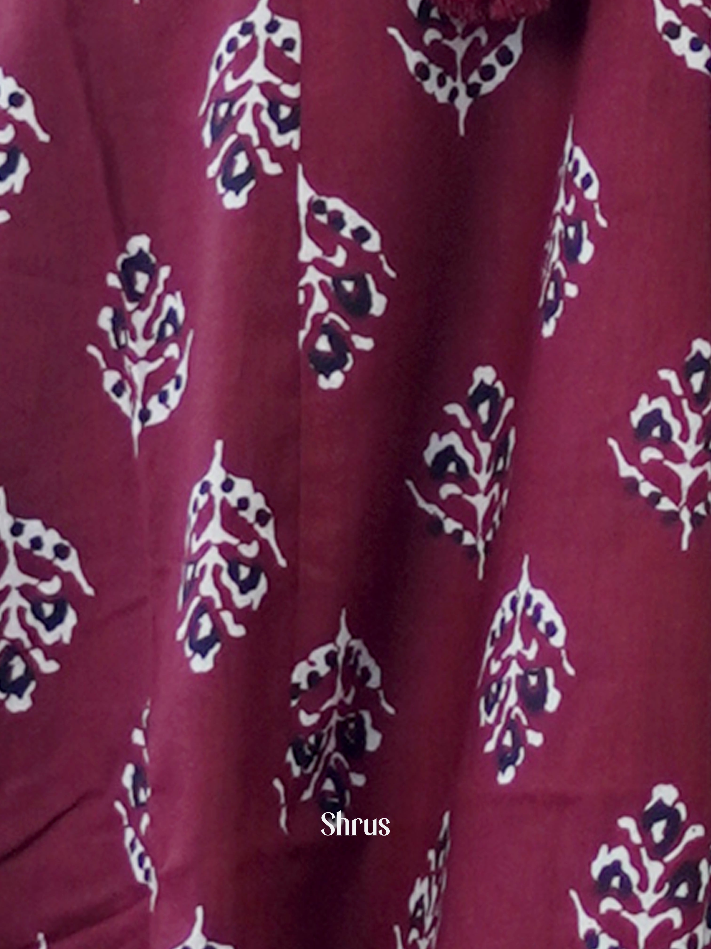 Brown - Readymade Kurti - Shop on ShrusEternity.com