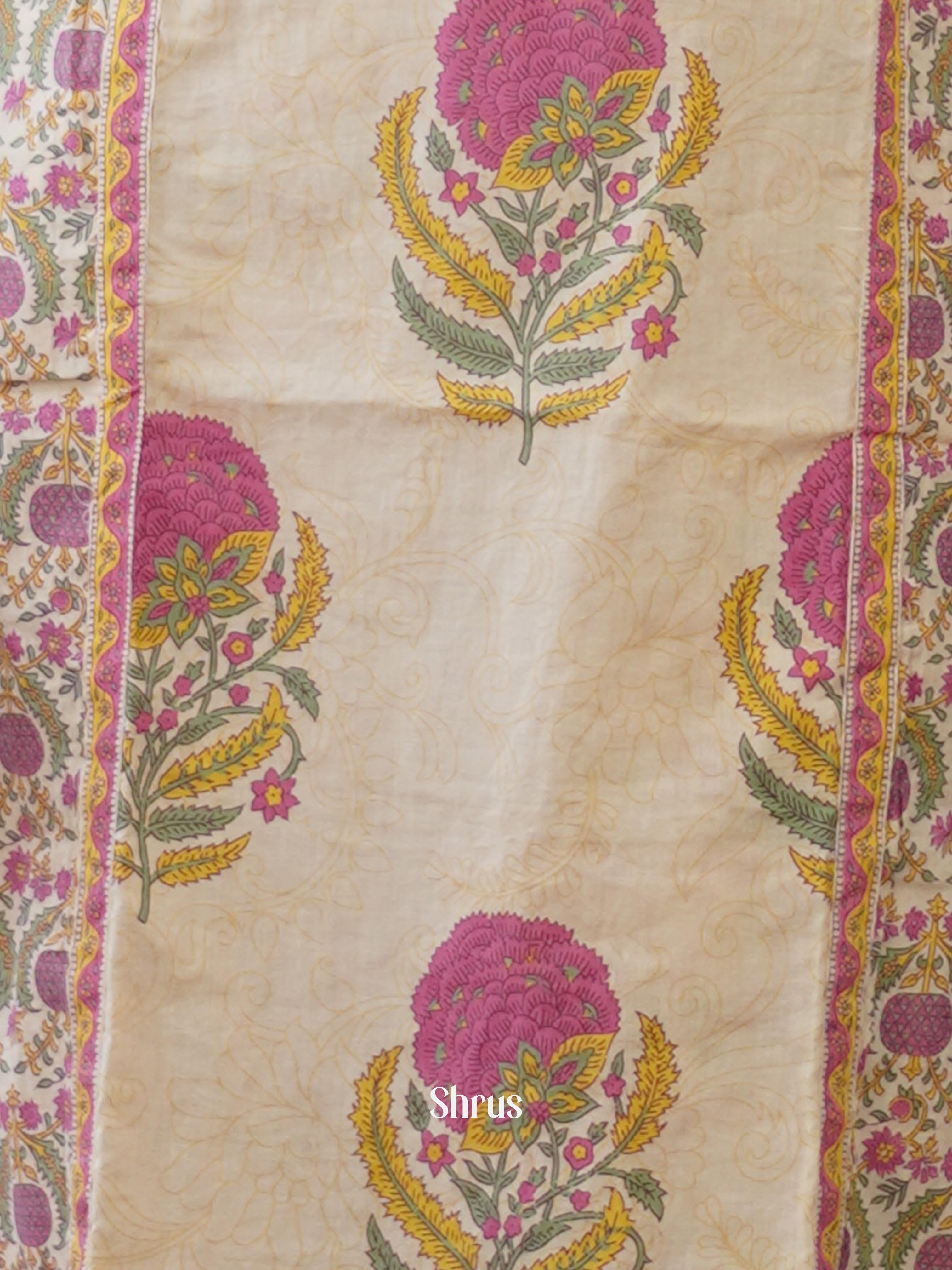 Cream and Pink - 3pc Readymade Suits - Shop on ShrusEternity.com