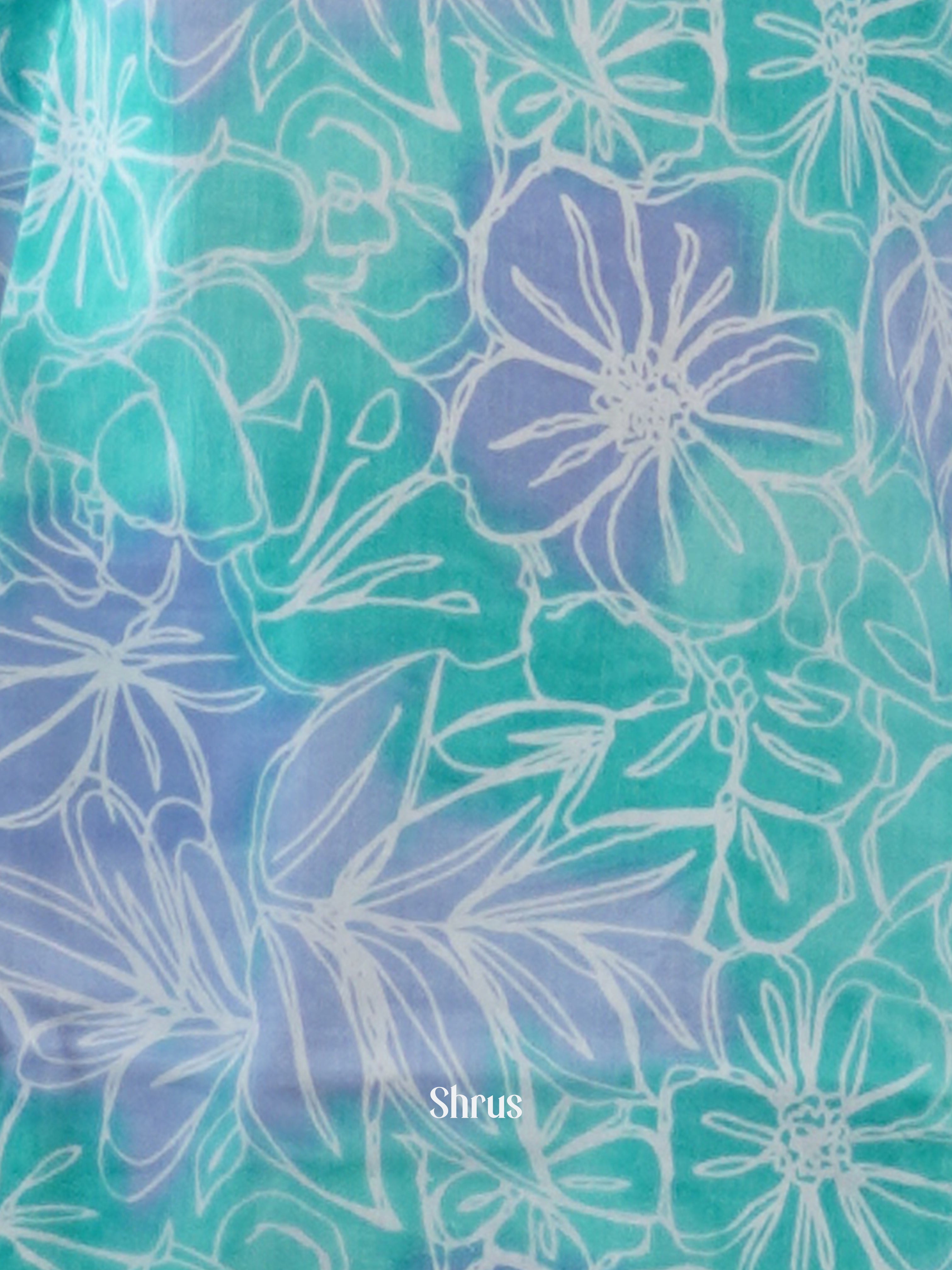 Teal & Purple -3pc Readymade Suits - Shop on ShrusEternity.com