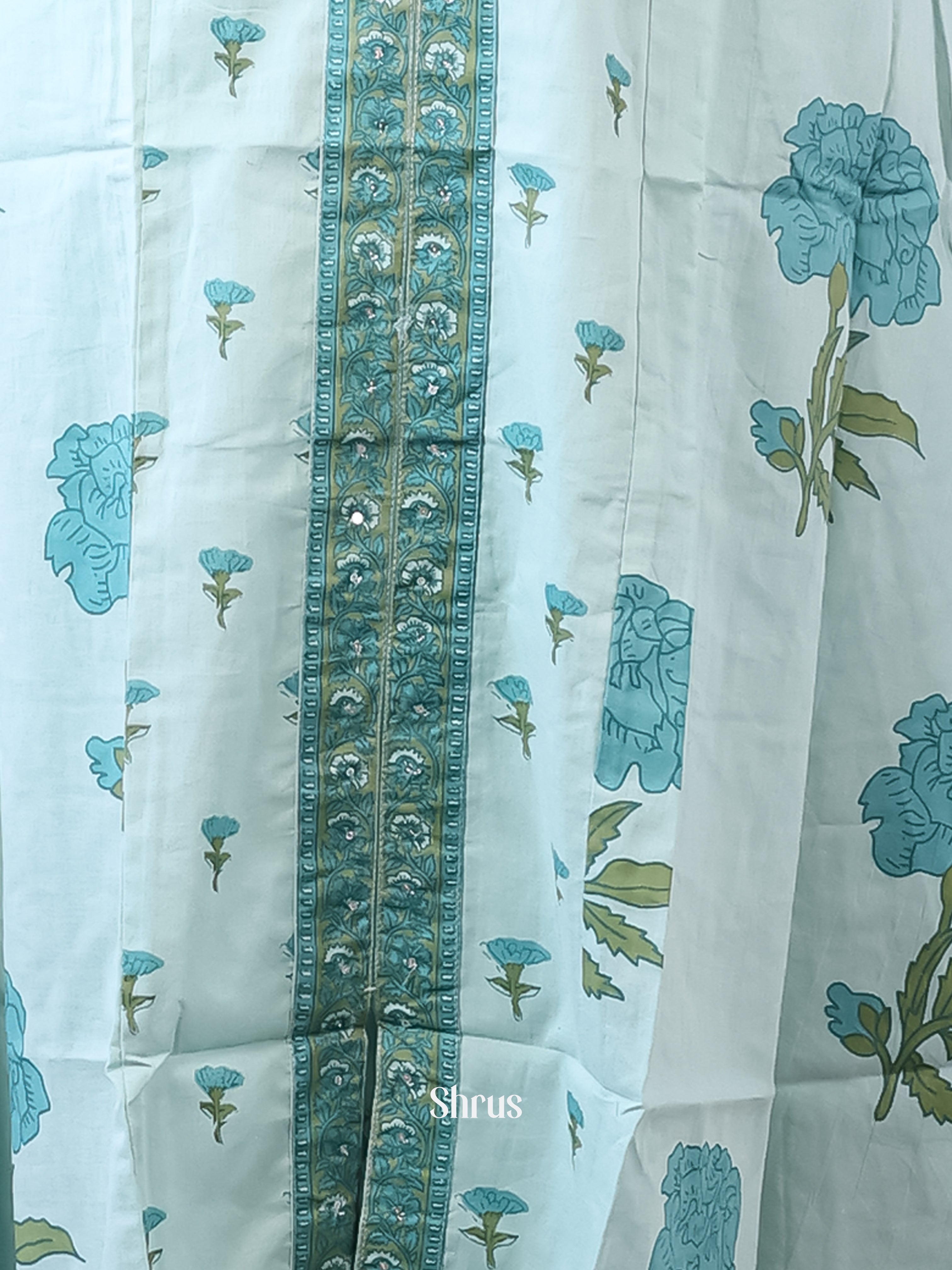 Pastel Blue -3pc Readymade Suits - Shop on ShrusEternity.com