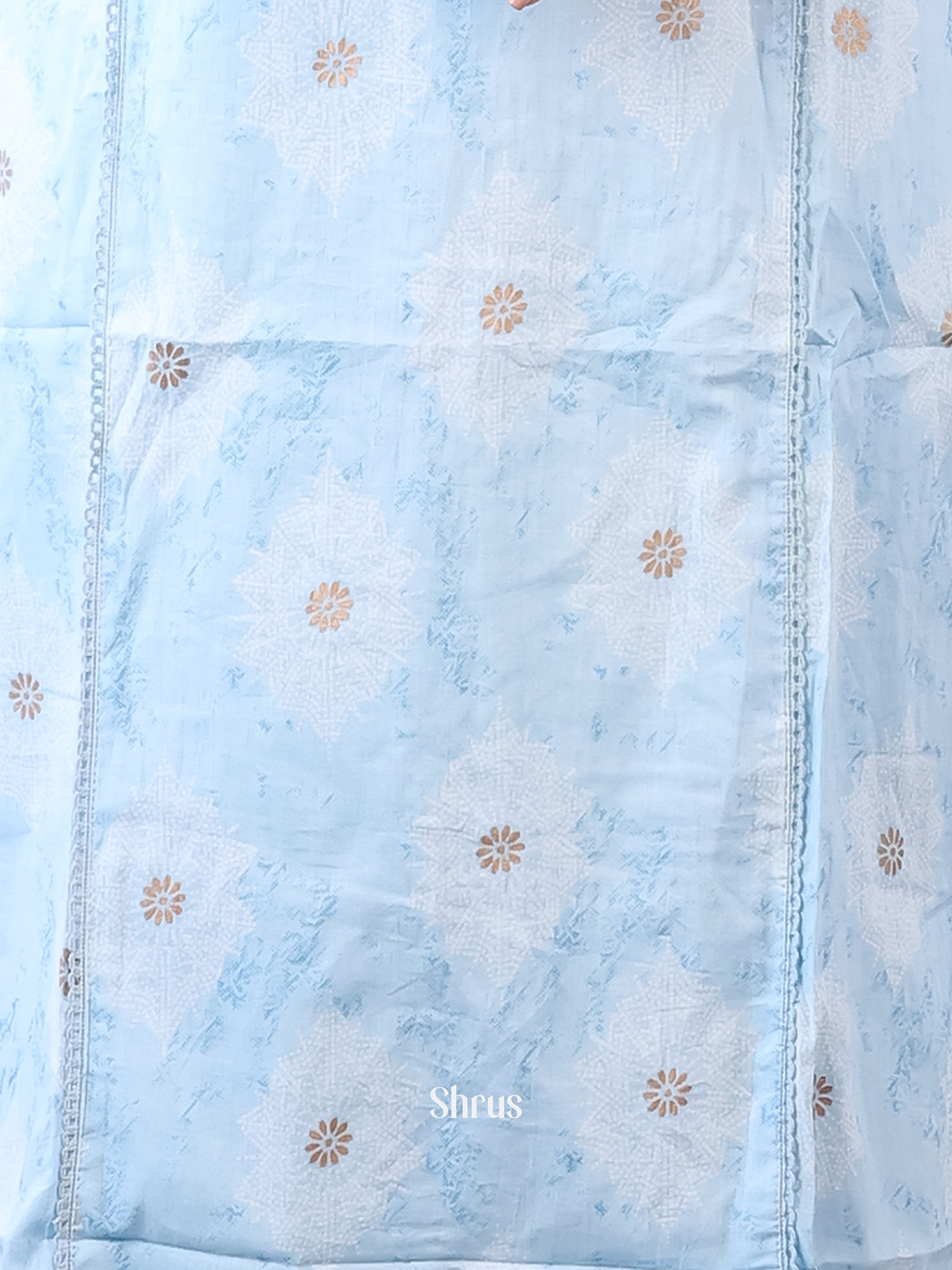 Blue -3pc Readymade Suits - Shop on ShrusEternity.com