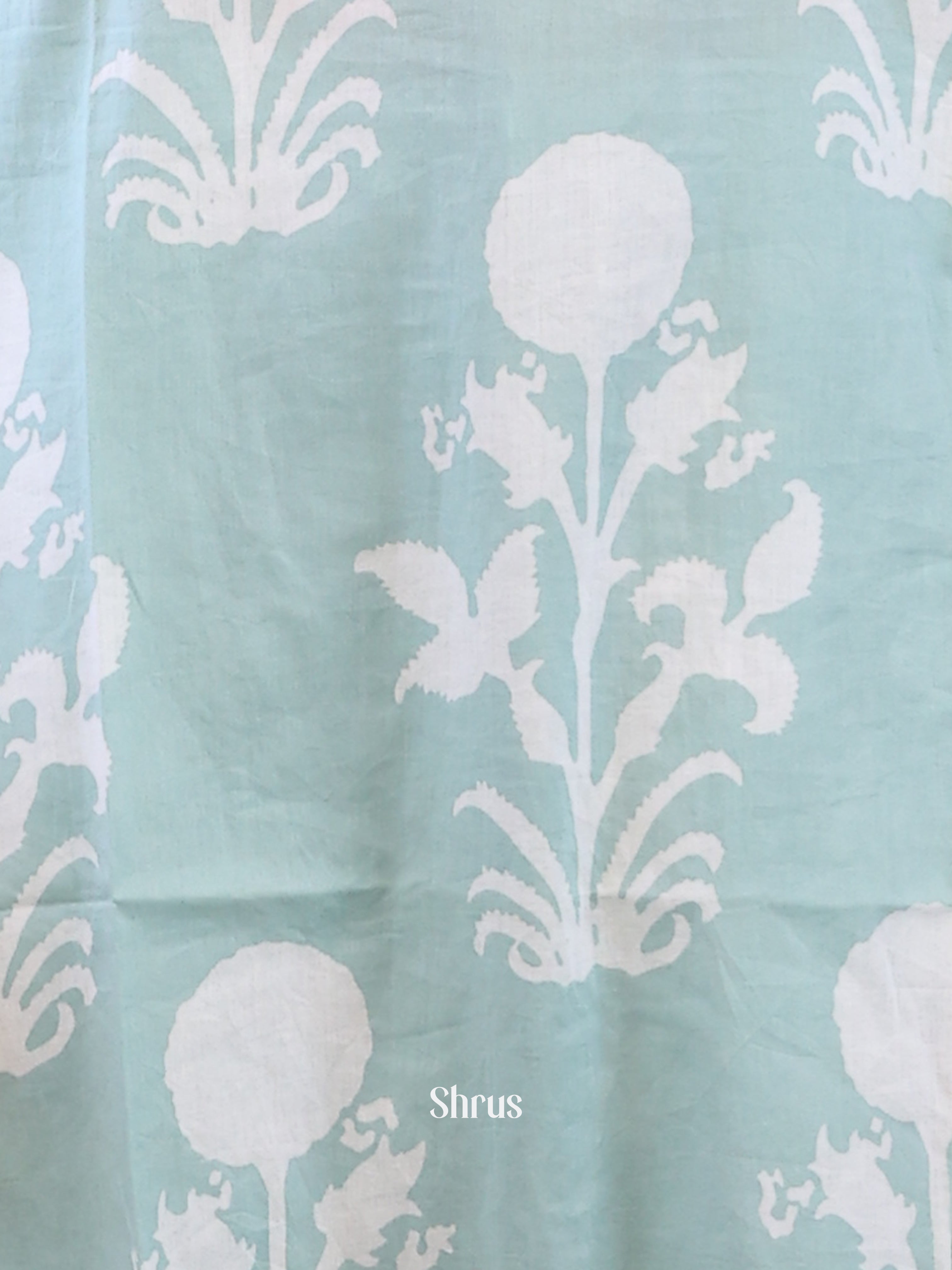 Pastel Blue - 3pc Cotton Readymade Suits - Shop on ShrusEternity.com