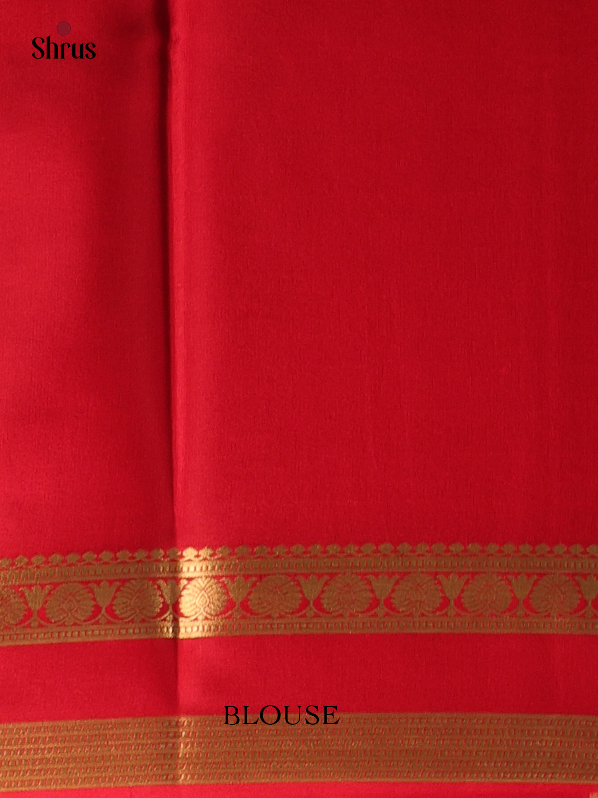 Purple & Red - Mysore Silk Saree - Shop on ShrusEternity.com