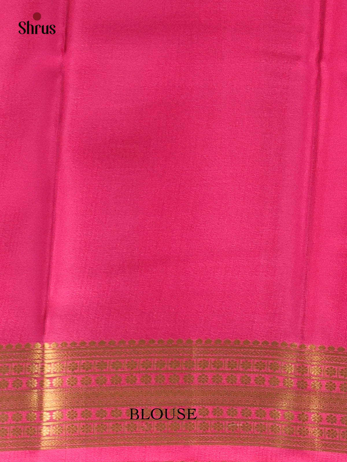 Pista Green & Pink- Mysore Silk Saree - Shop on ShrusEternity.com
