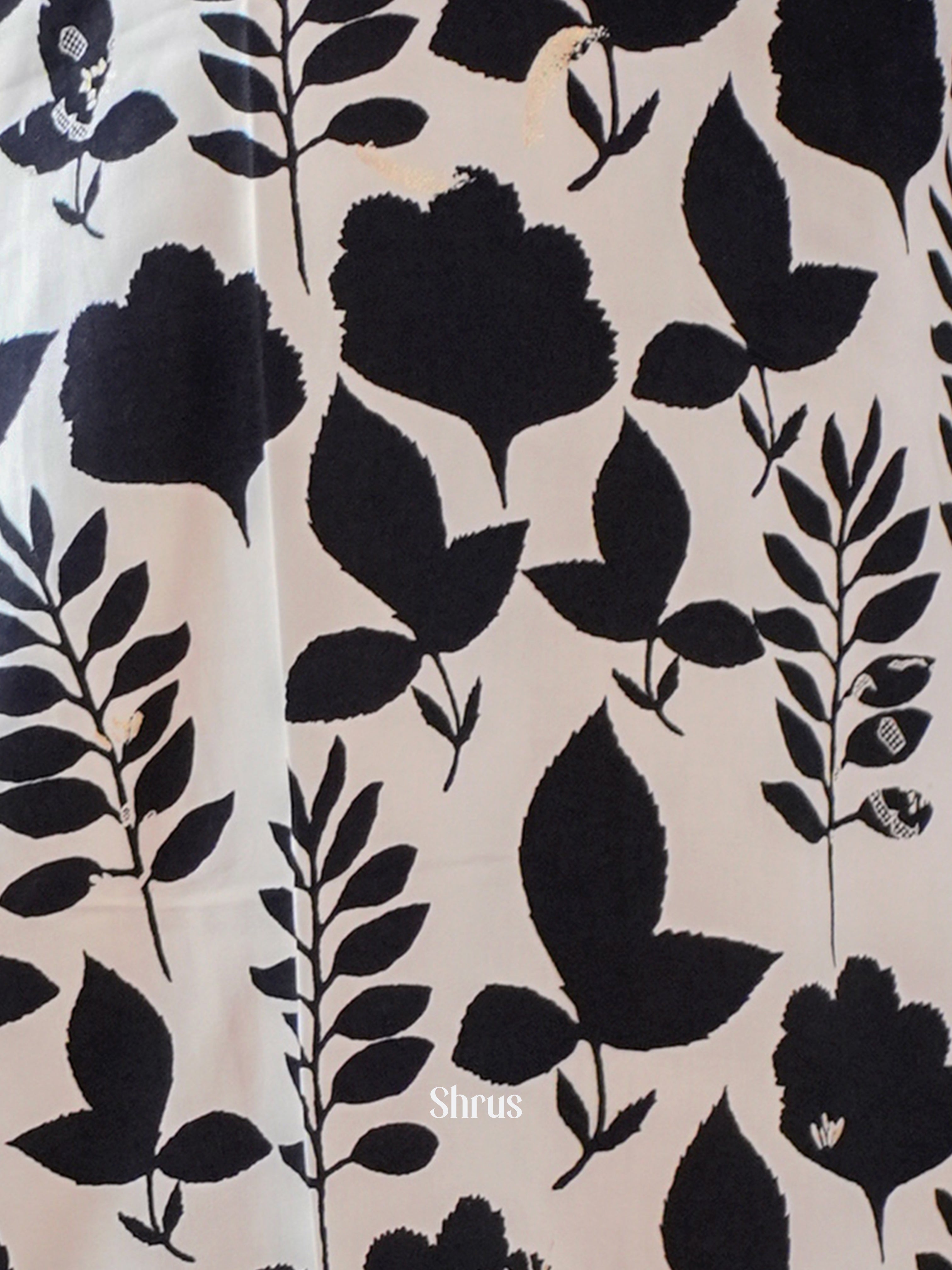 White & Black - Readymade Kurti - Shop on ShrusEternity.com
