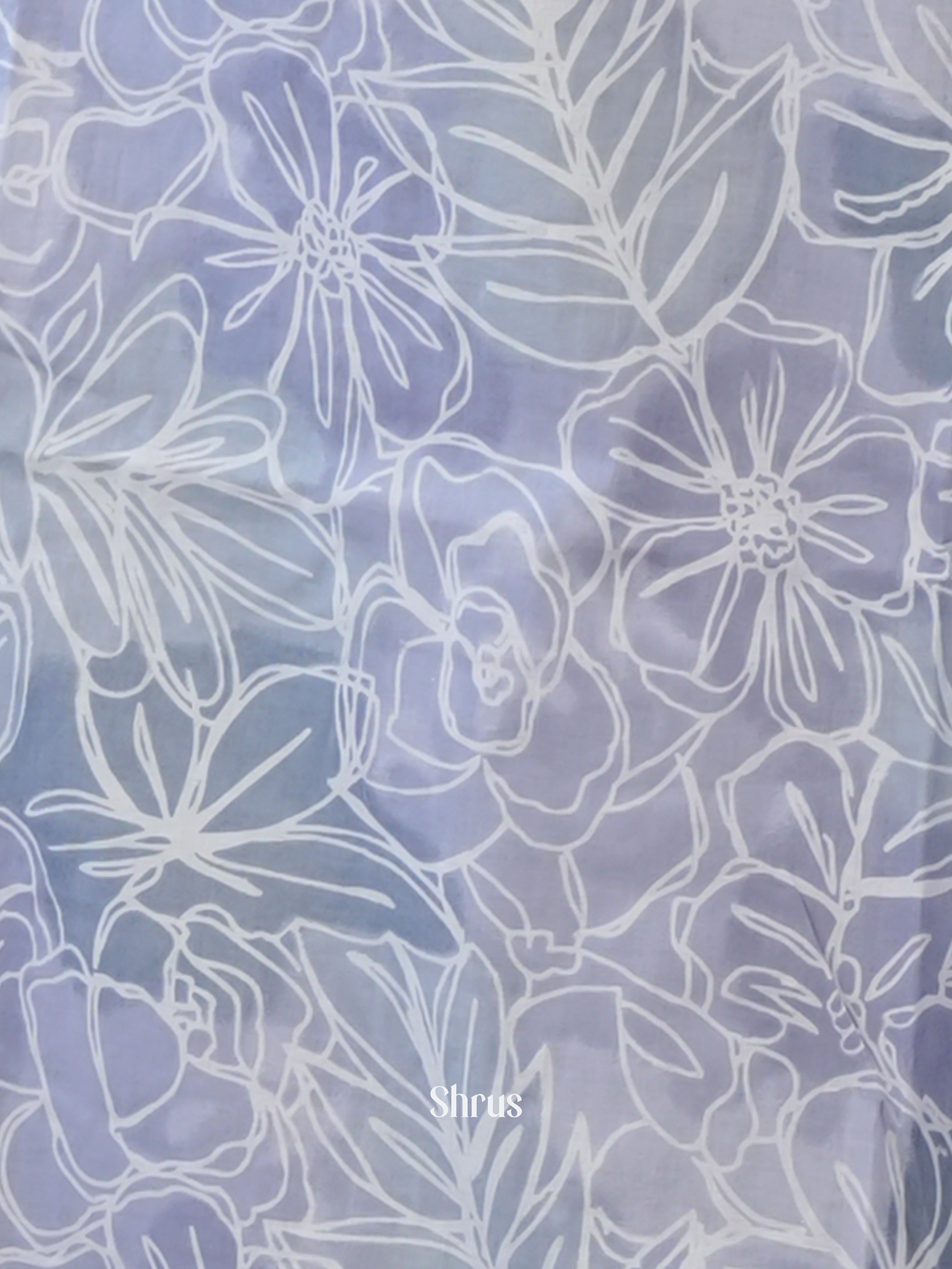 Cream & Blue - 3pc Printed Readymade Suits - Shop on ShrusEternity.com