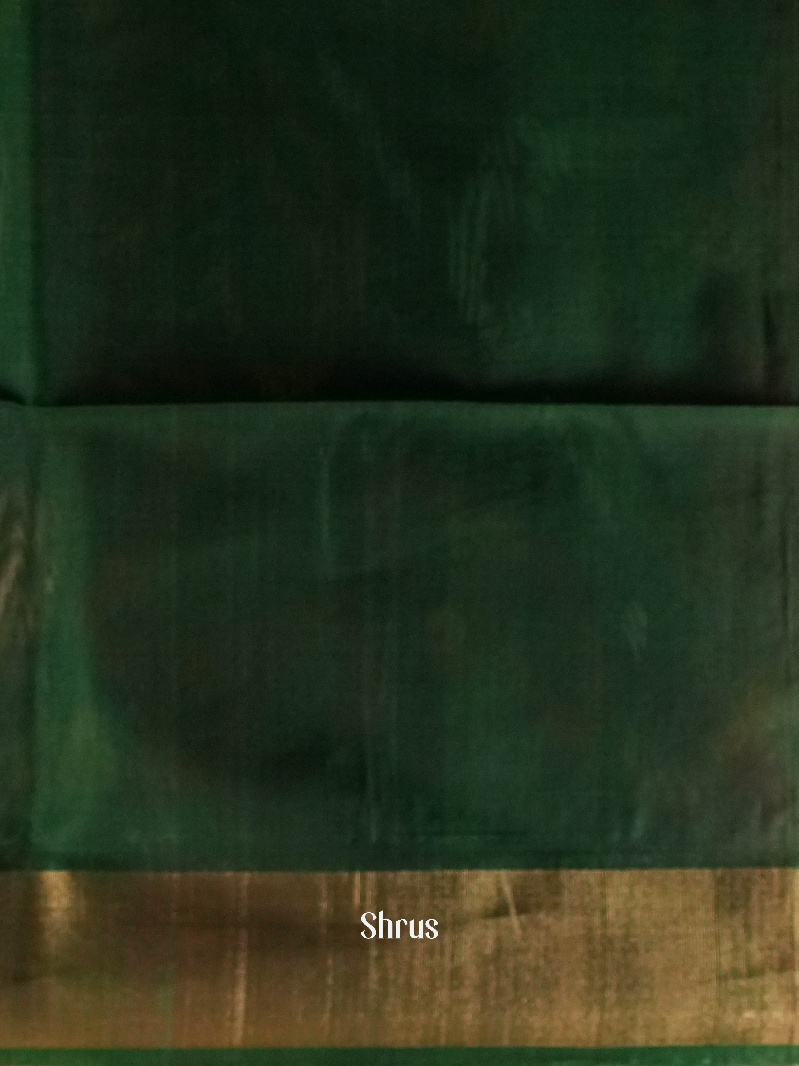 Rosy Pink & Green - Pochampally sico Saree - Shop on ShrusEternity.com
