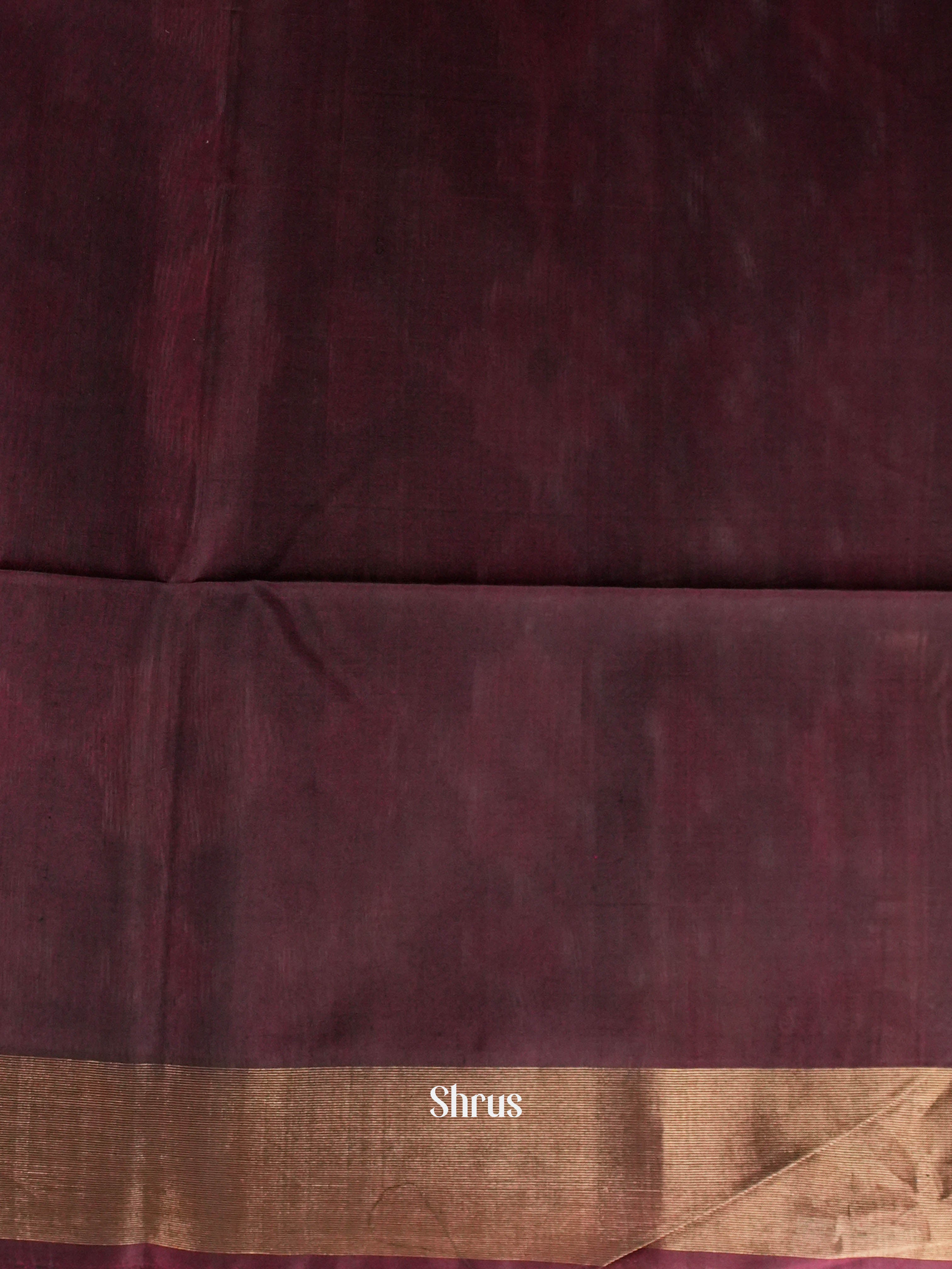 Teal & Deep Maroon - Pochampally sico Saree - Shop on ShrusEternity.com