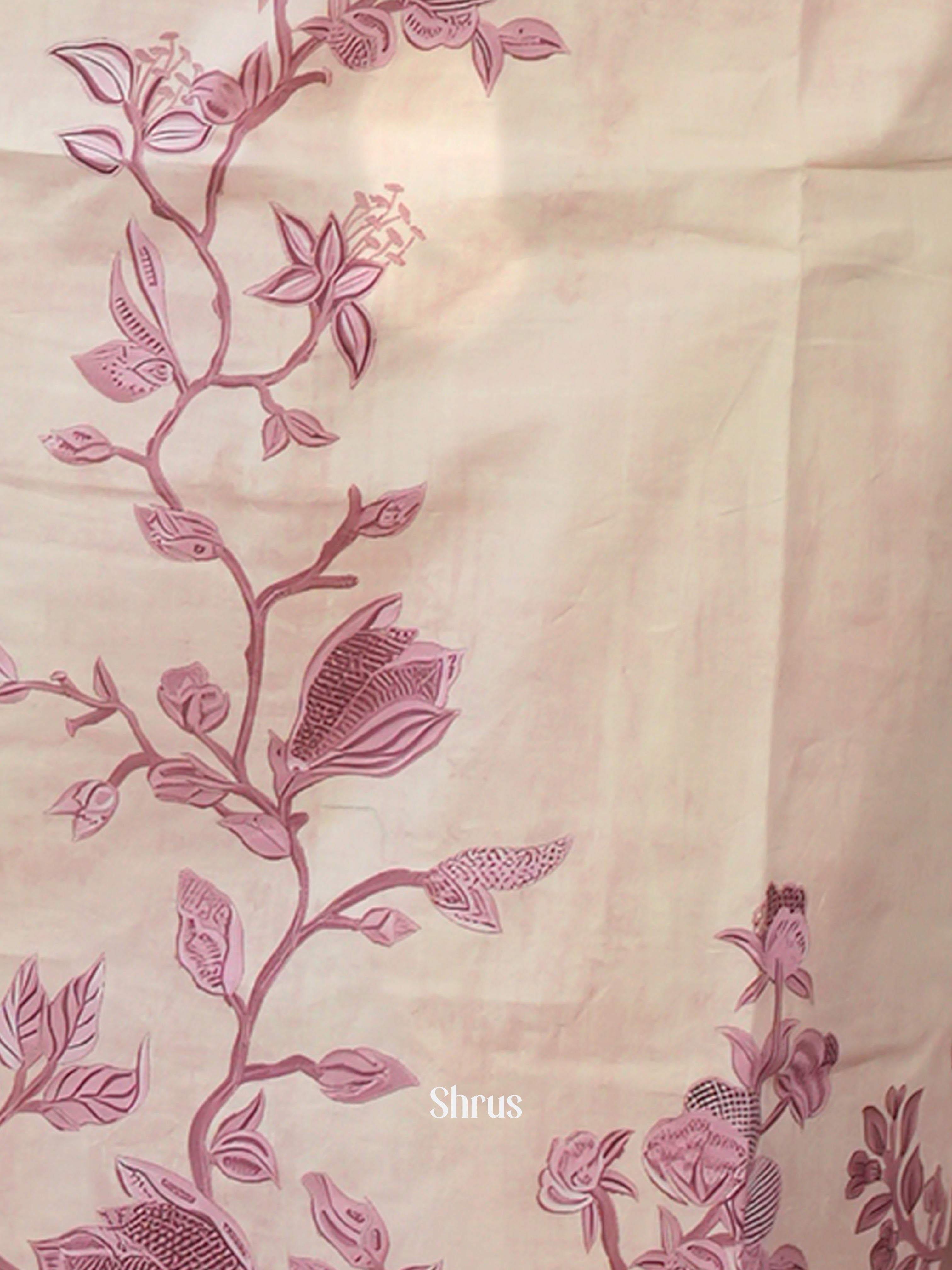Cream & Purple -3pc Readymade Suits - Shop on ShrusEternity.com