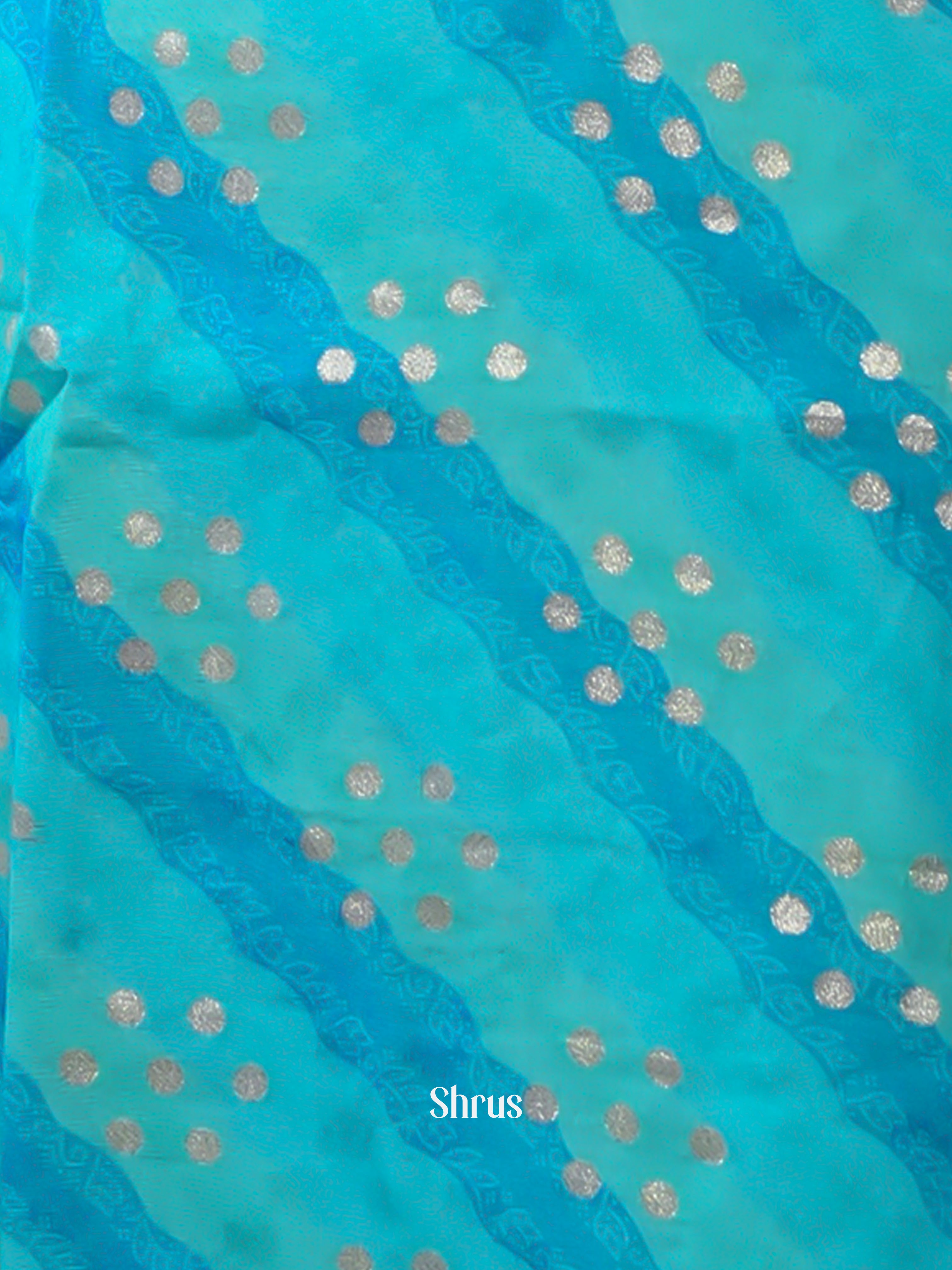 Blue - 3 pc Festive Wear Readymade Suits - Shop on ShrusEternity.com