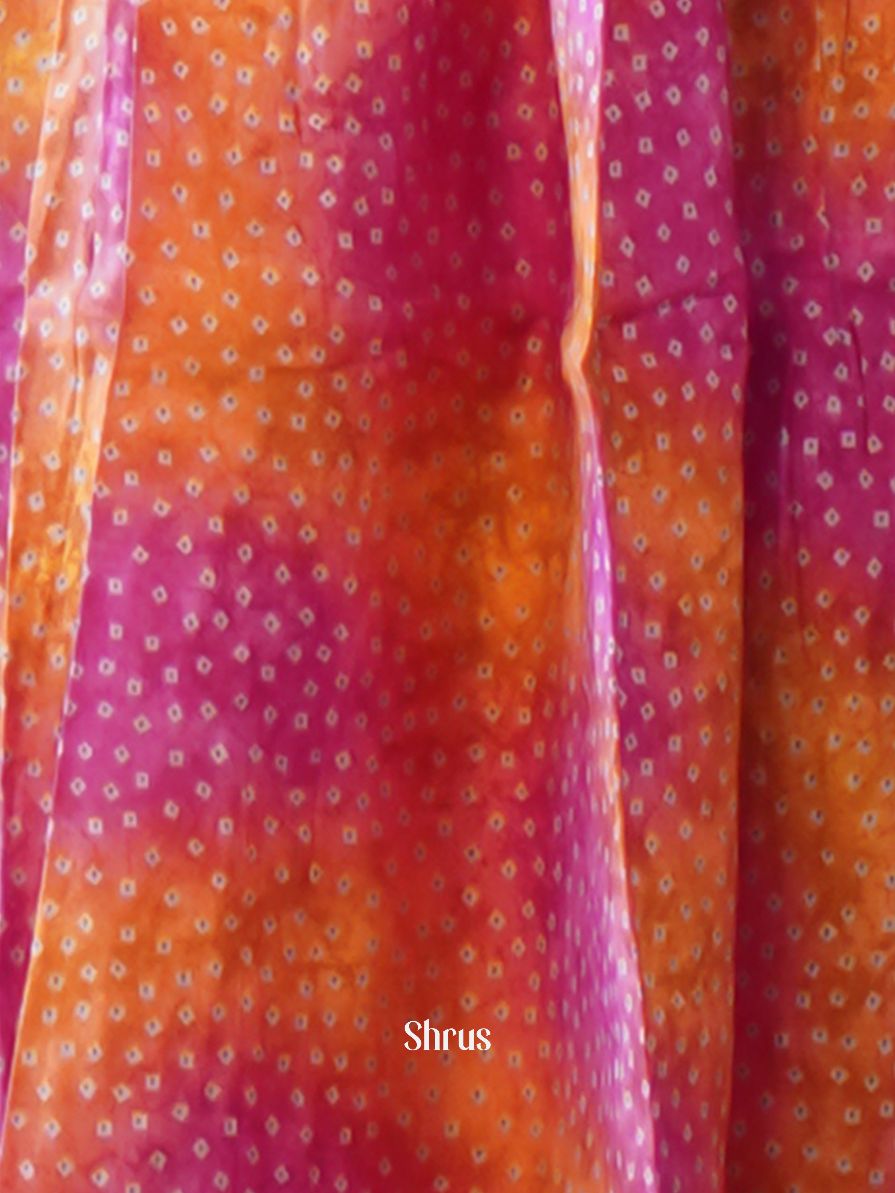 Orange & Pink - 3pc Readymade Suits - Shop on ShrusEternity.com