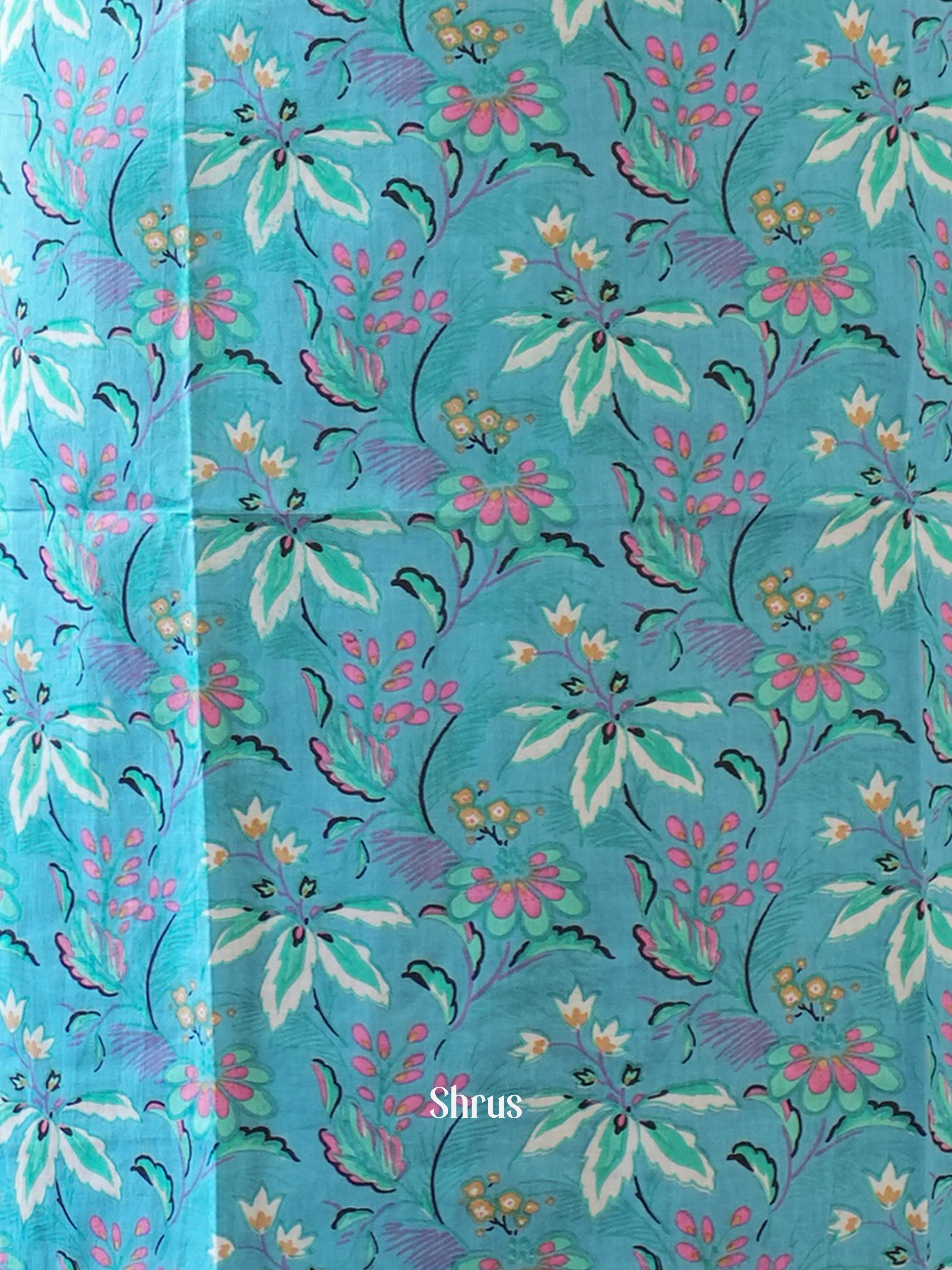 Blue - Readymade Kurti - Shop on ShrusEternity.com