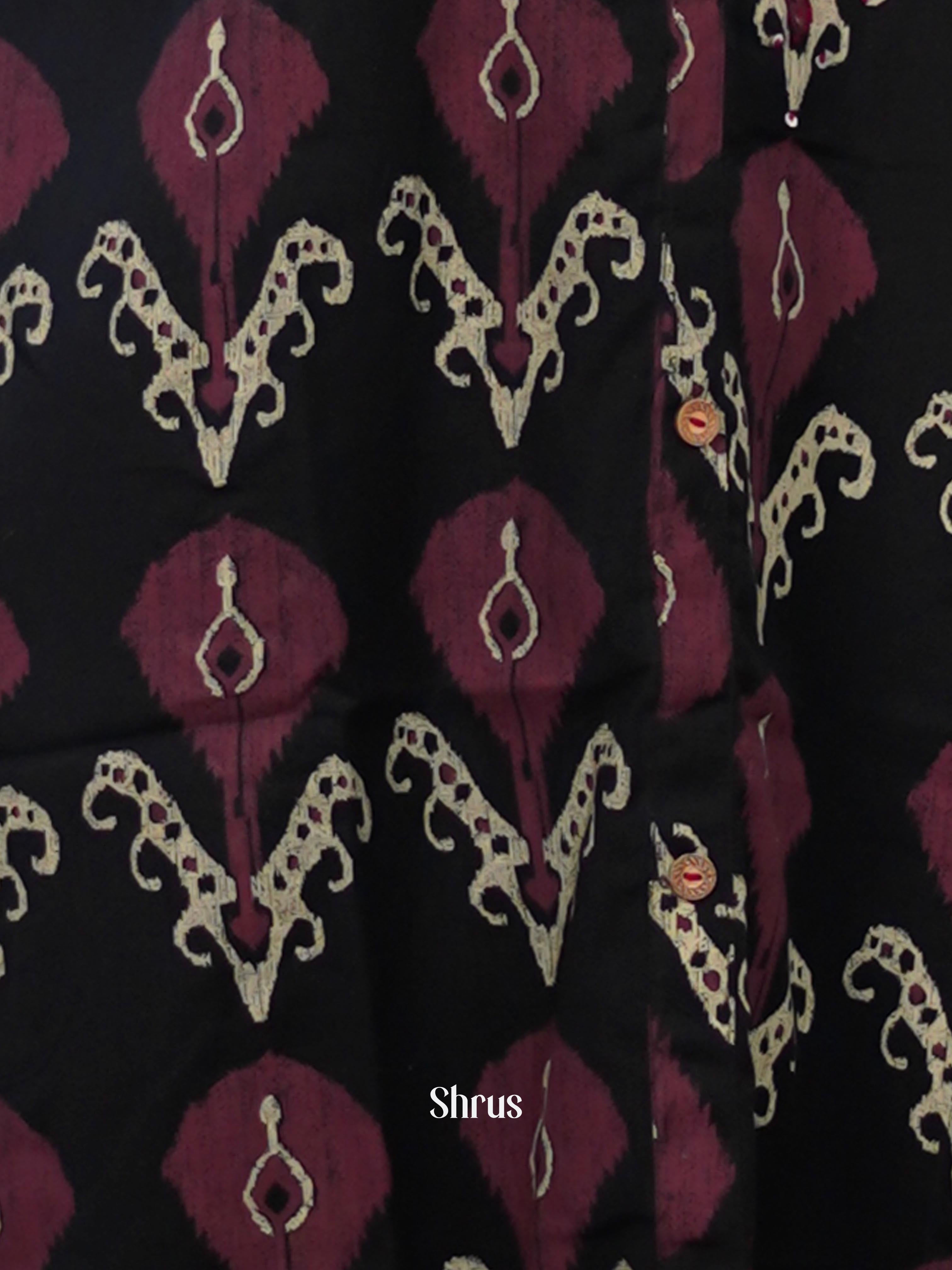 Black - Readymade Kurti - Shop on ShrusEternity.com