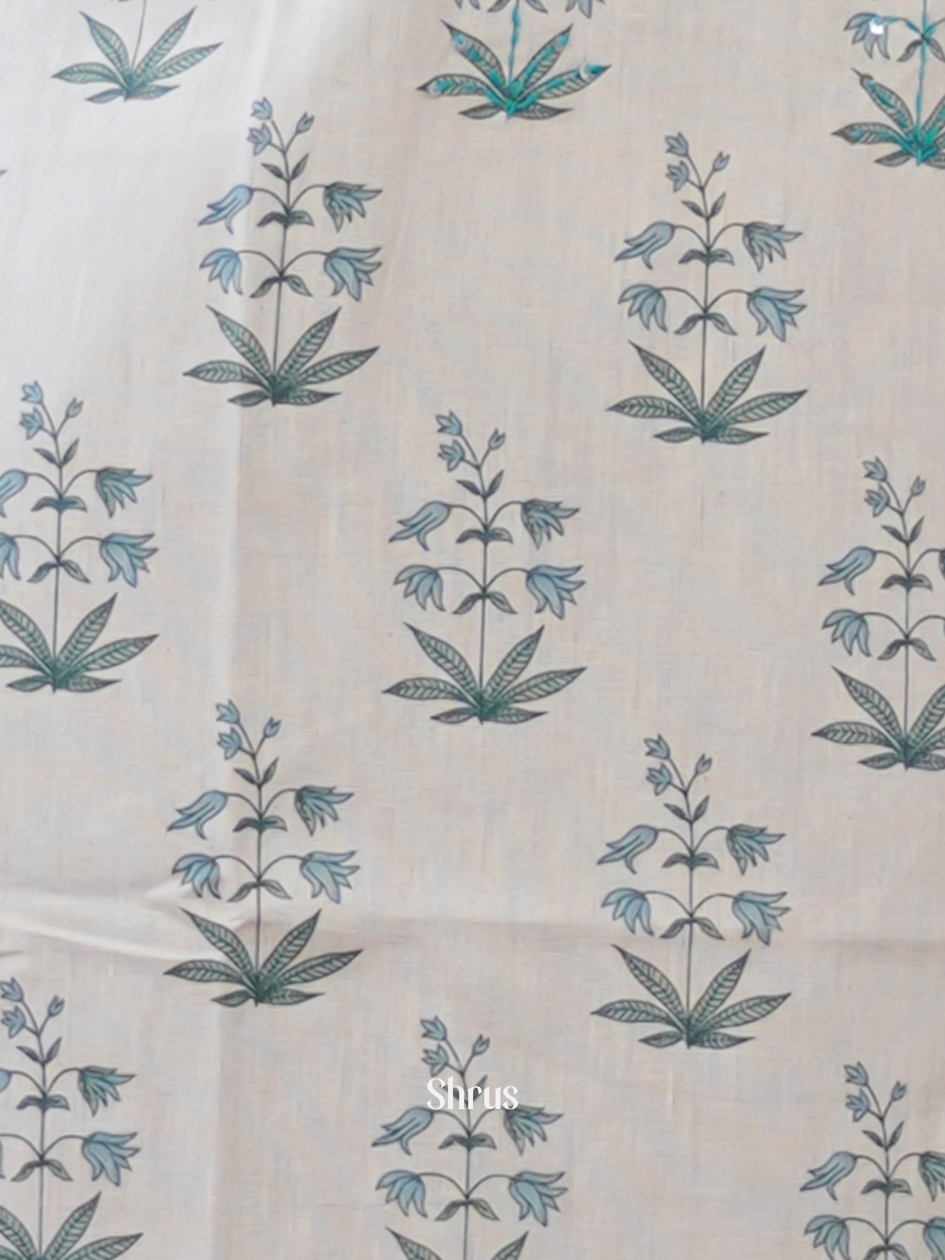 Cream- Readymade Kurti - Shop on ShrusEternity.com