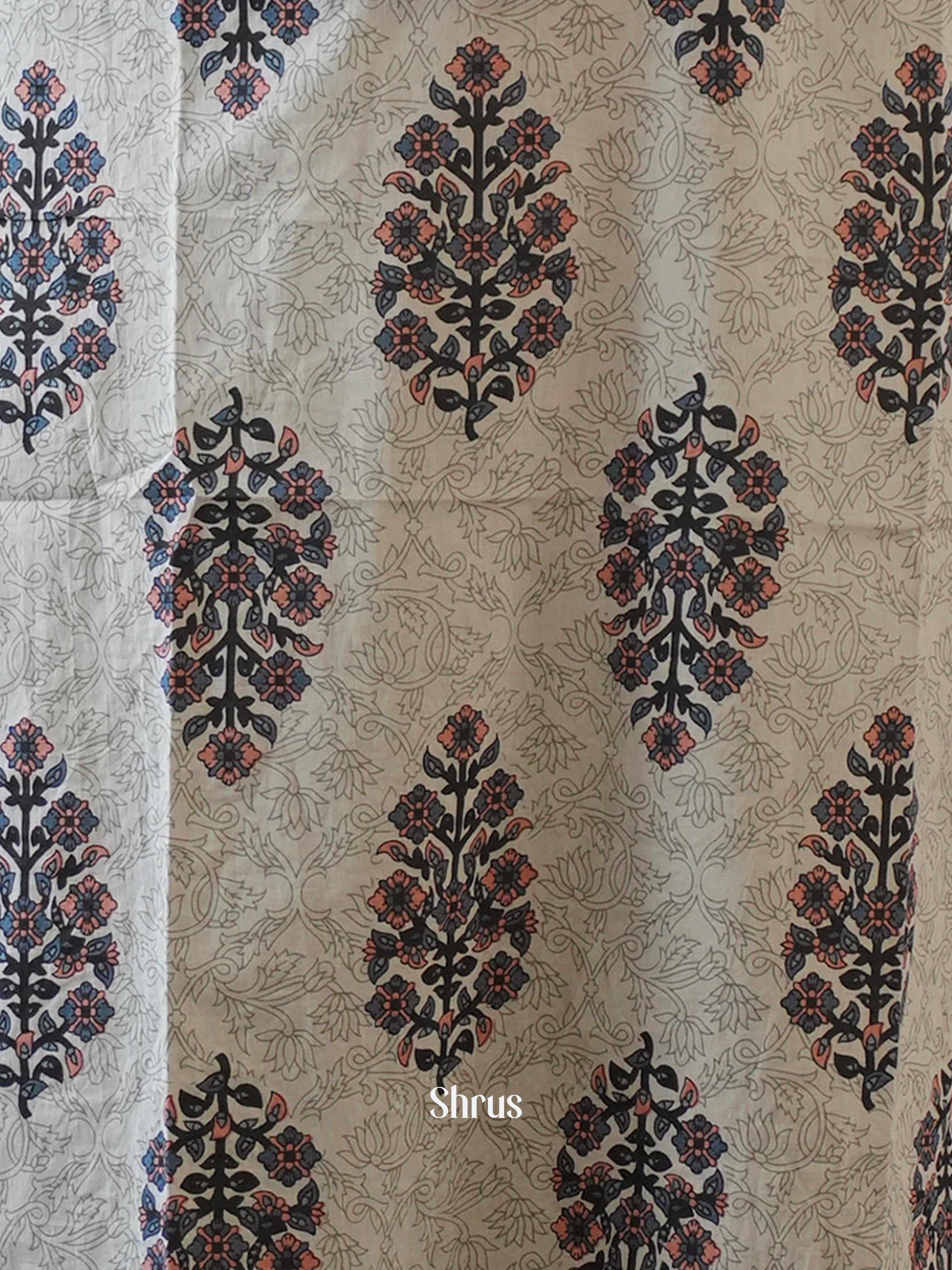 Grey & Black - Readymade Kurti - Shop on ShrusEternity.com