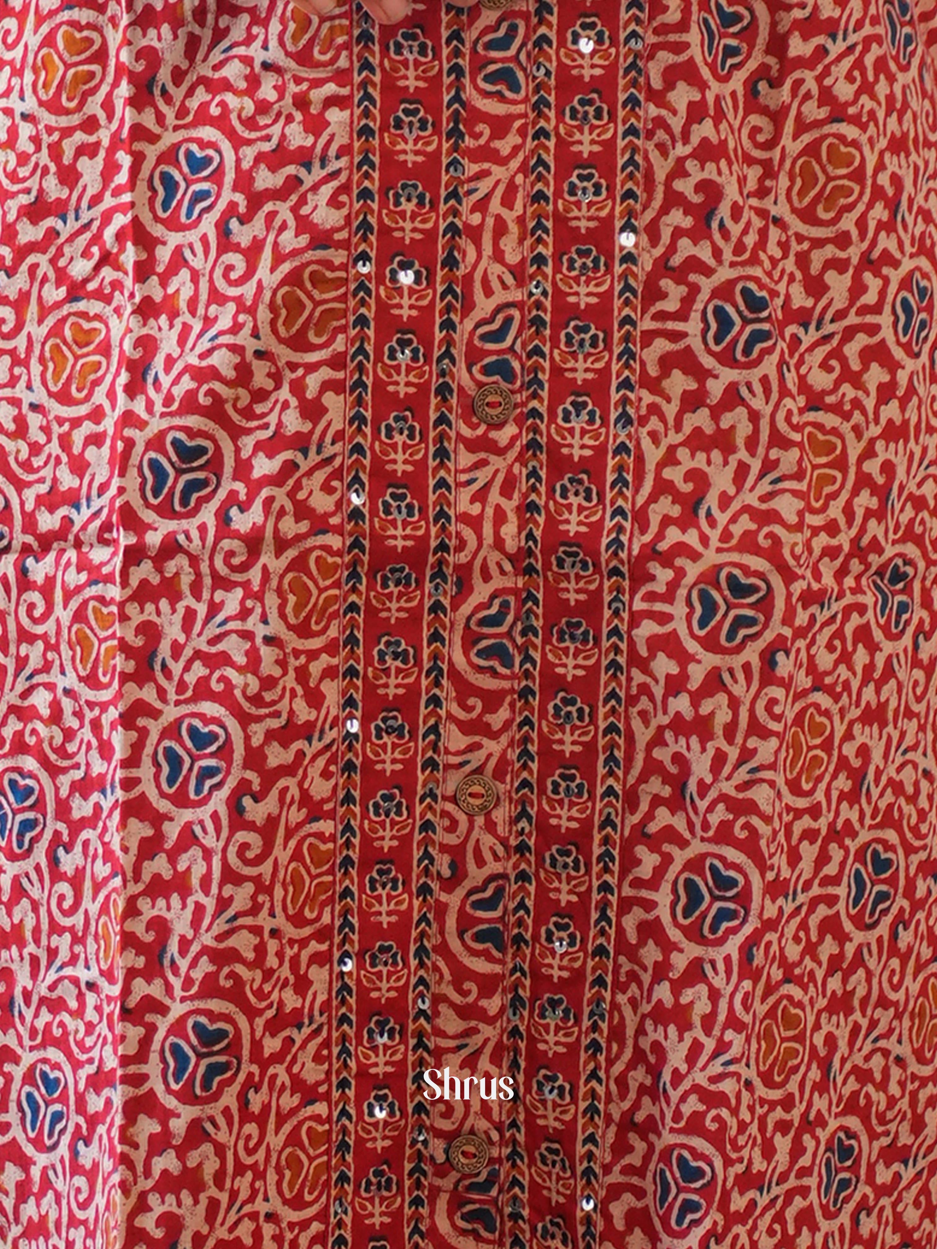 Brick - Readymade kurti - Shop on ShrusEternity.com