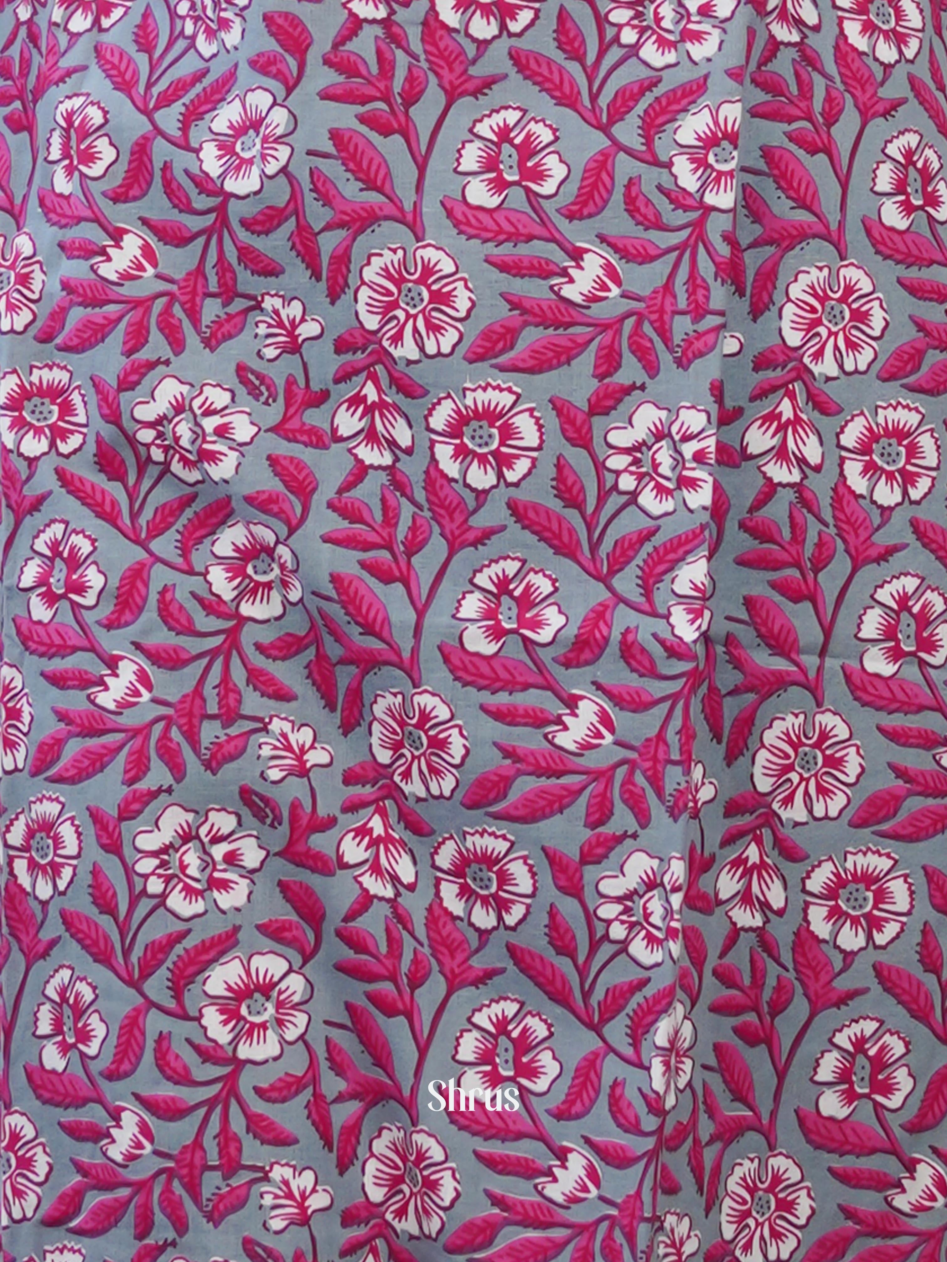 Grey & Pink - 3pc Printed Readymade Suits - Shop on ShrusEternity.com