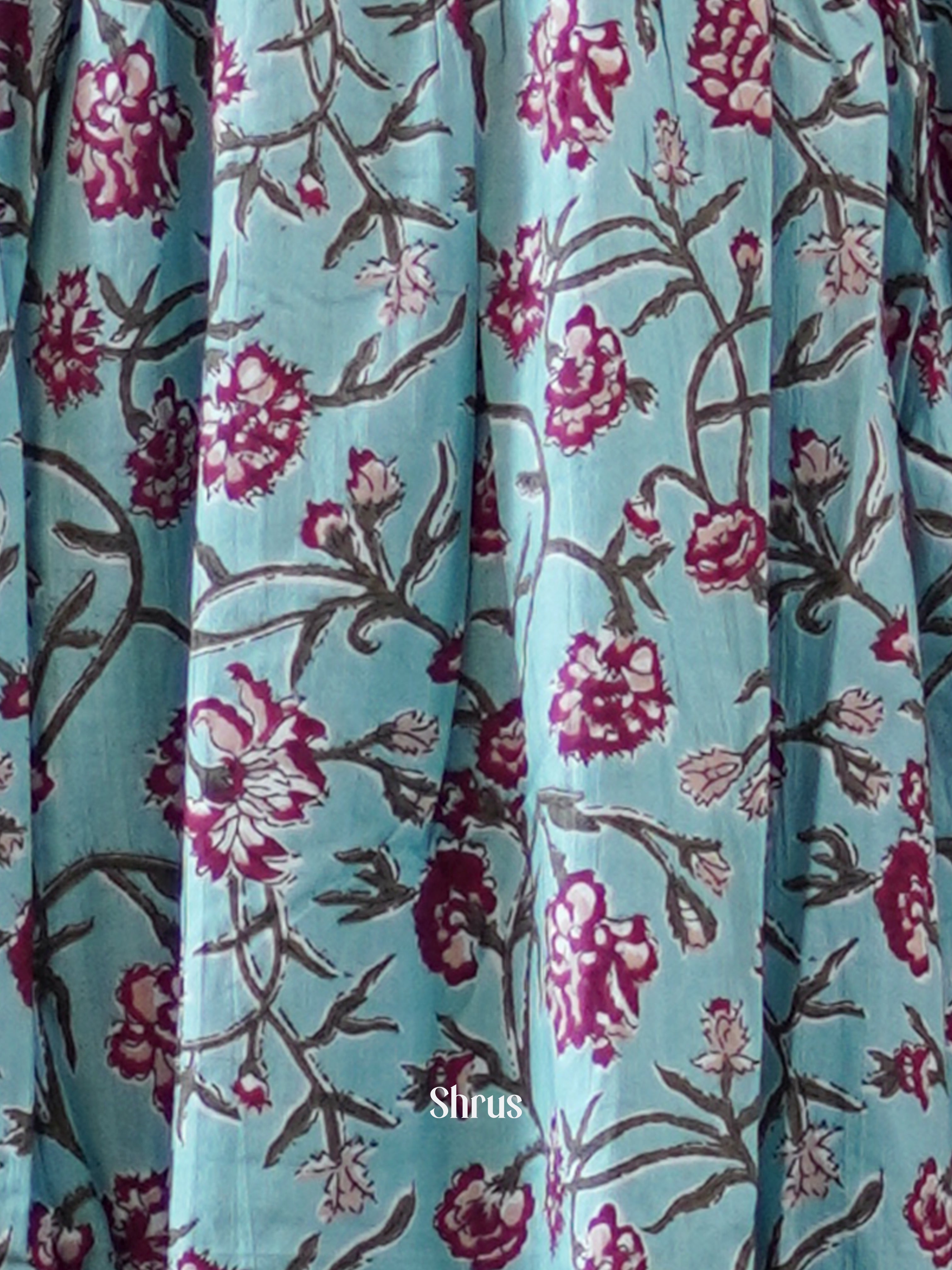 Blue & Purple - Readymade Suits - Shop on ShrusEternity.com