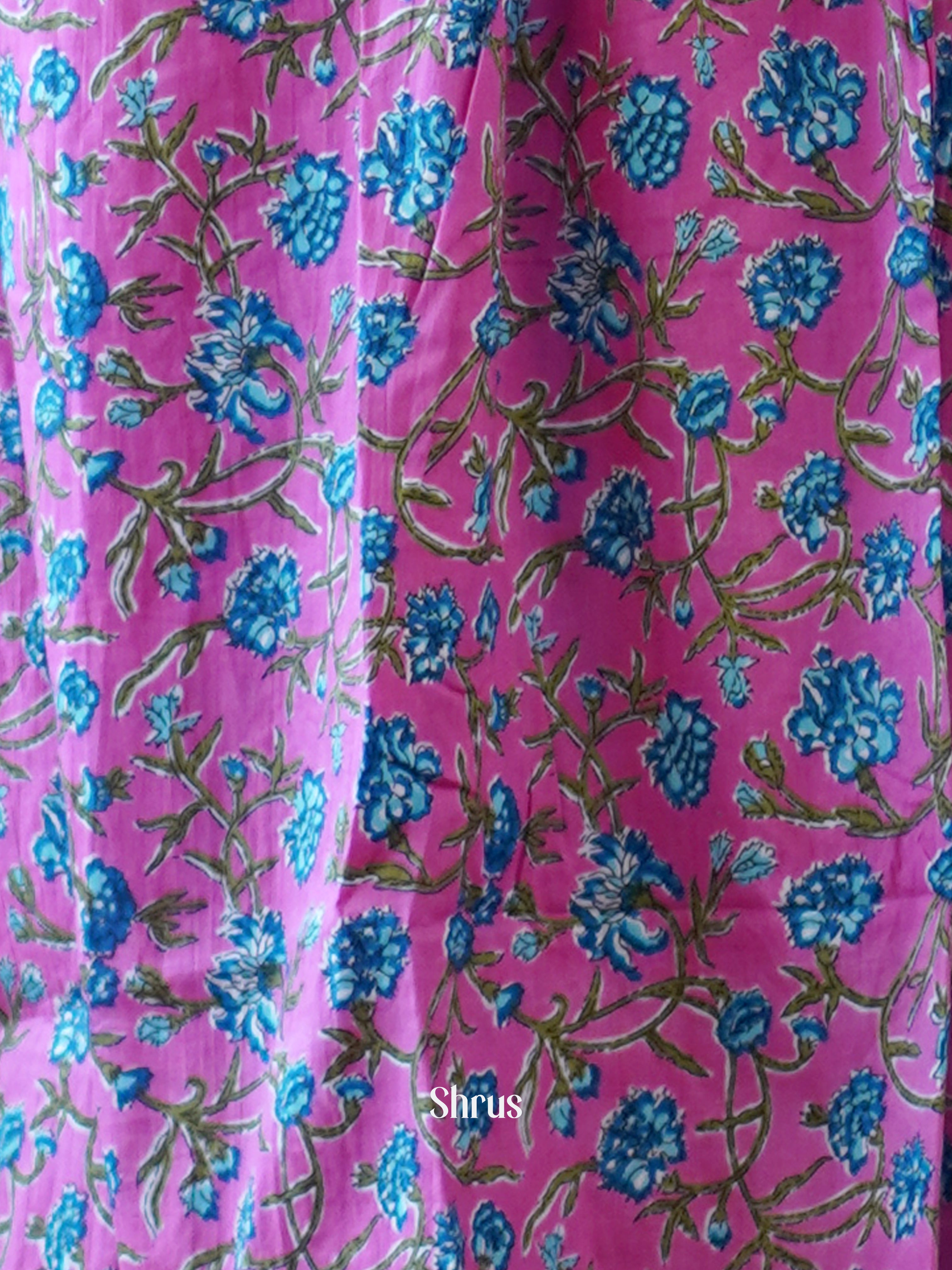 Purple & Blue - 3pc Readymade Suits - Shop on ShrusEternity.com