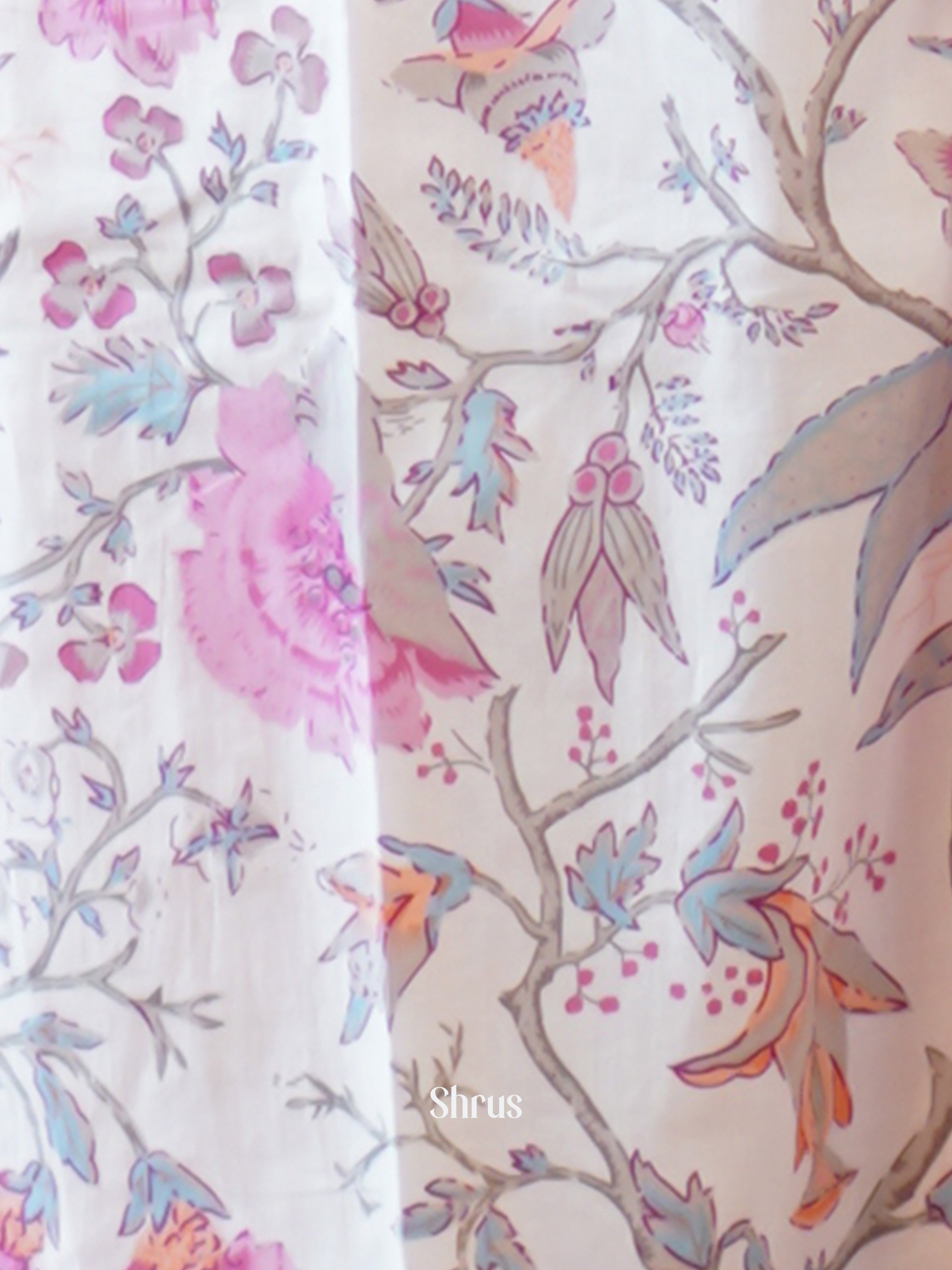 Cream & Pink - 3 pc Readymade Suits - Shop on ShrusEternity.com