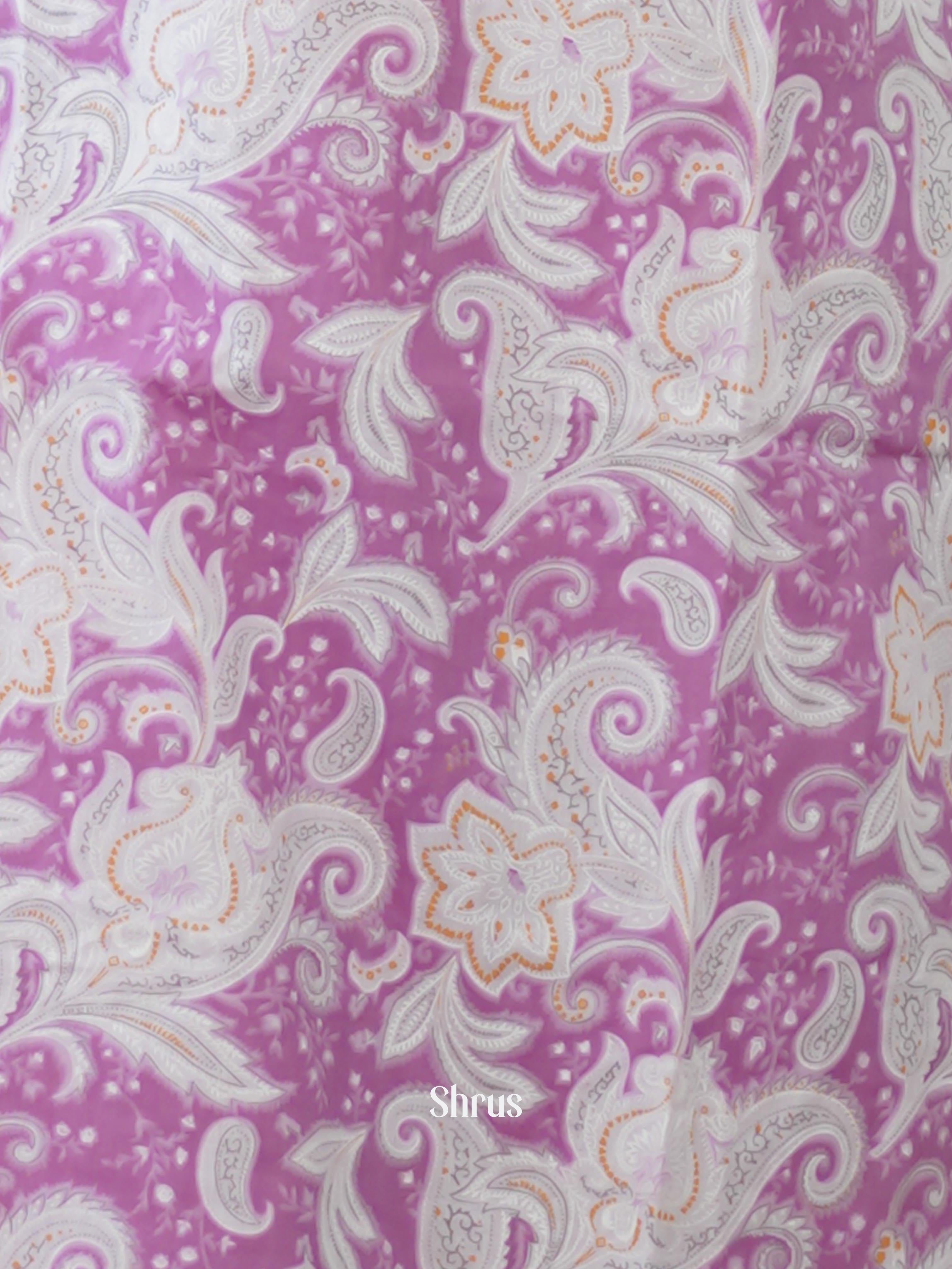 Purple -3pc printed Readymade Suits - Shop on ShrusEternity.com