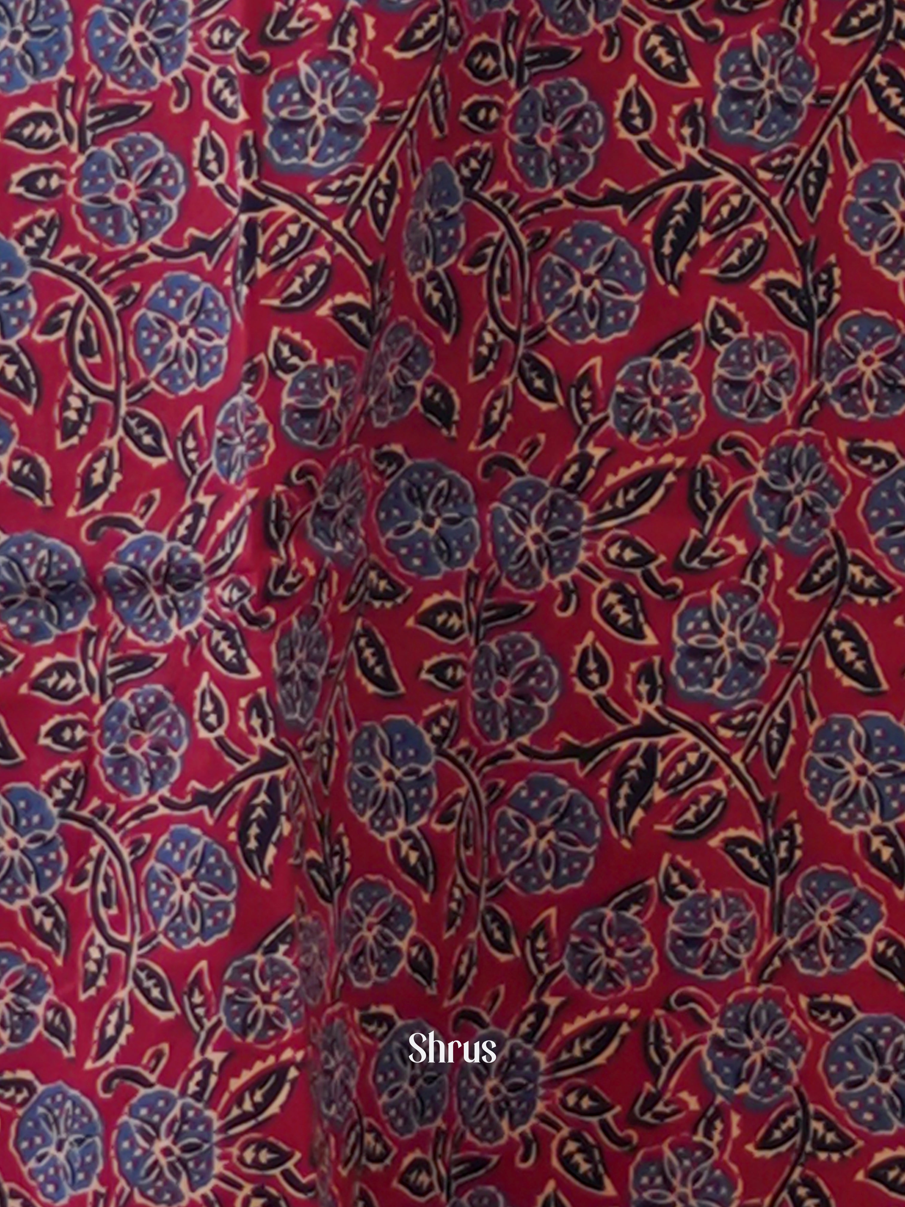 Maroon - 3pc printed Readymade Suits - Shop on ShrusEternity.com