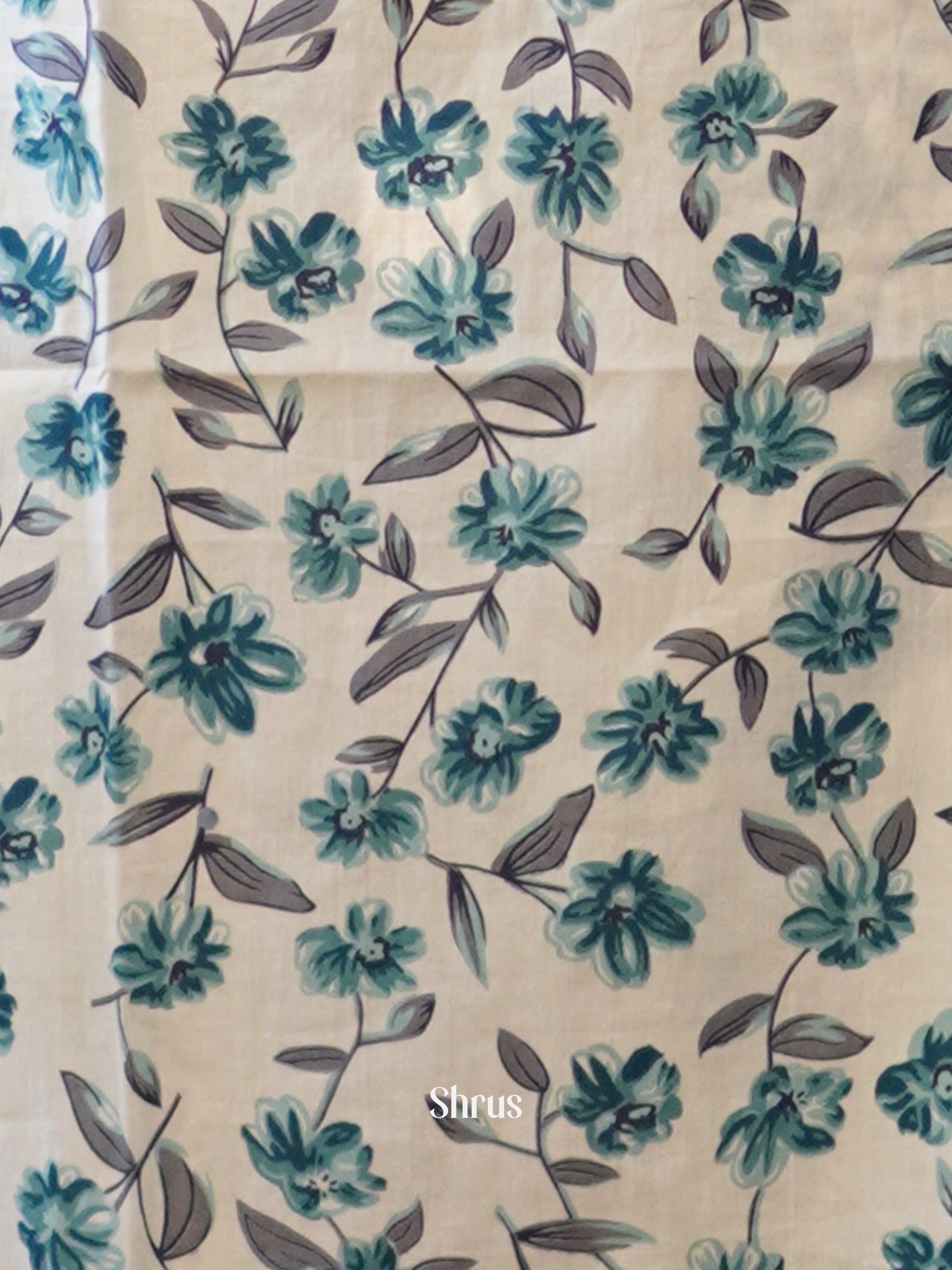 Cream & Green -3pc Readymade Suits - Shop on ShrusEternity.com