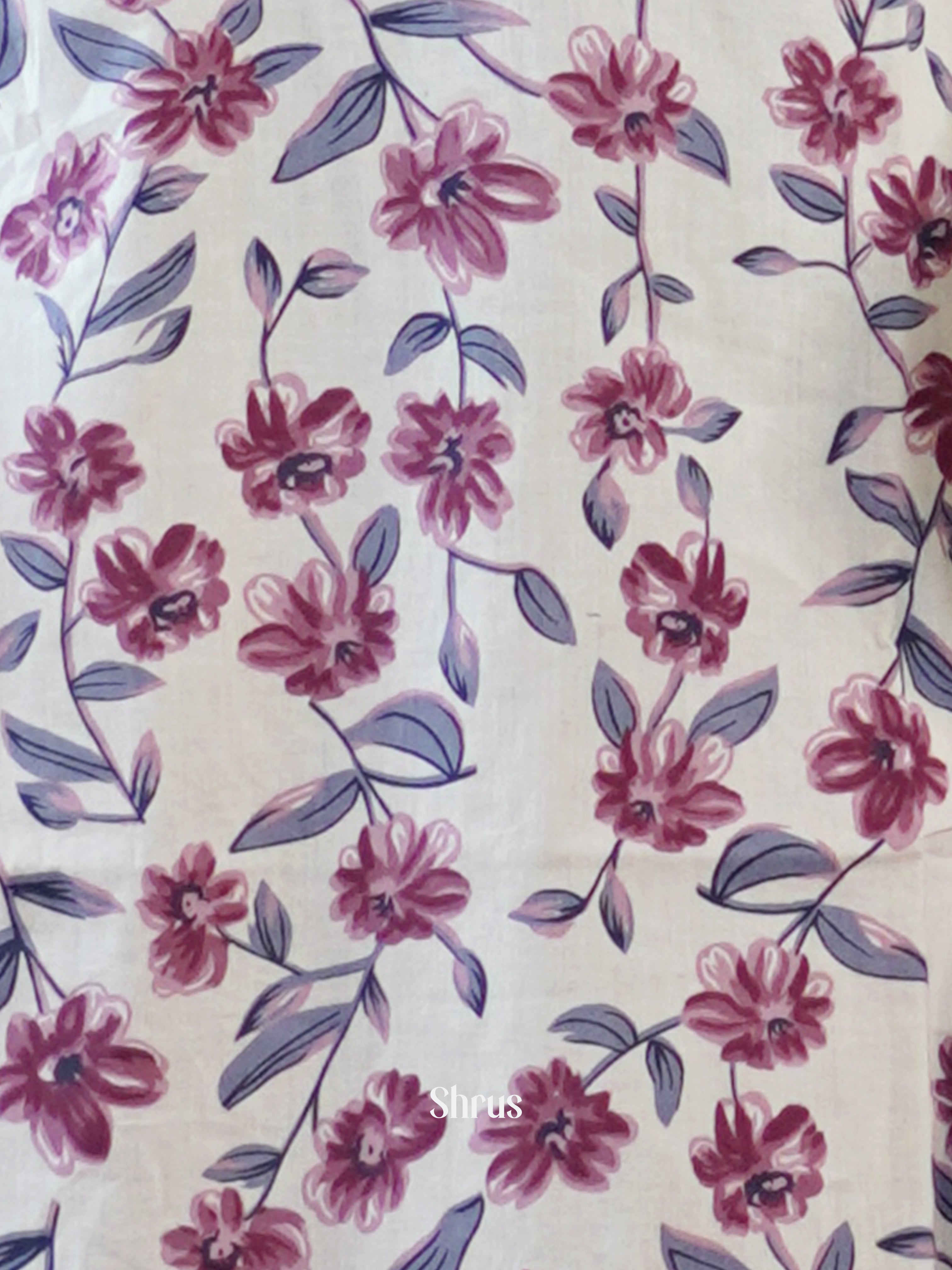 White & Maroon - 3pc Readymade Suits - Shop on ShrusEternity.com