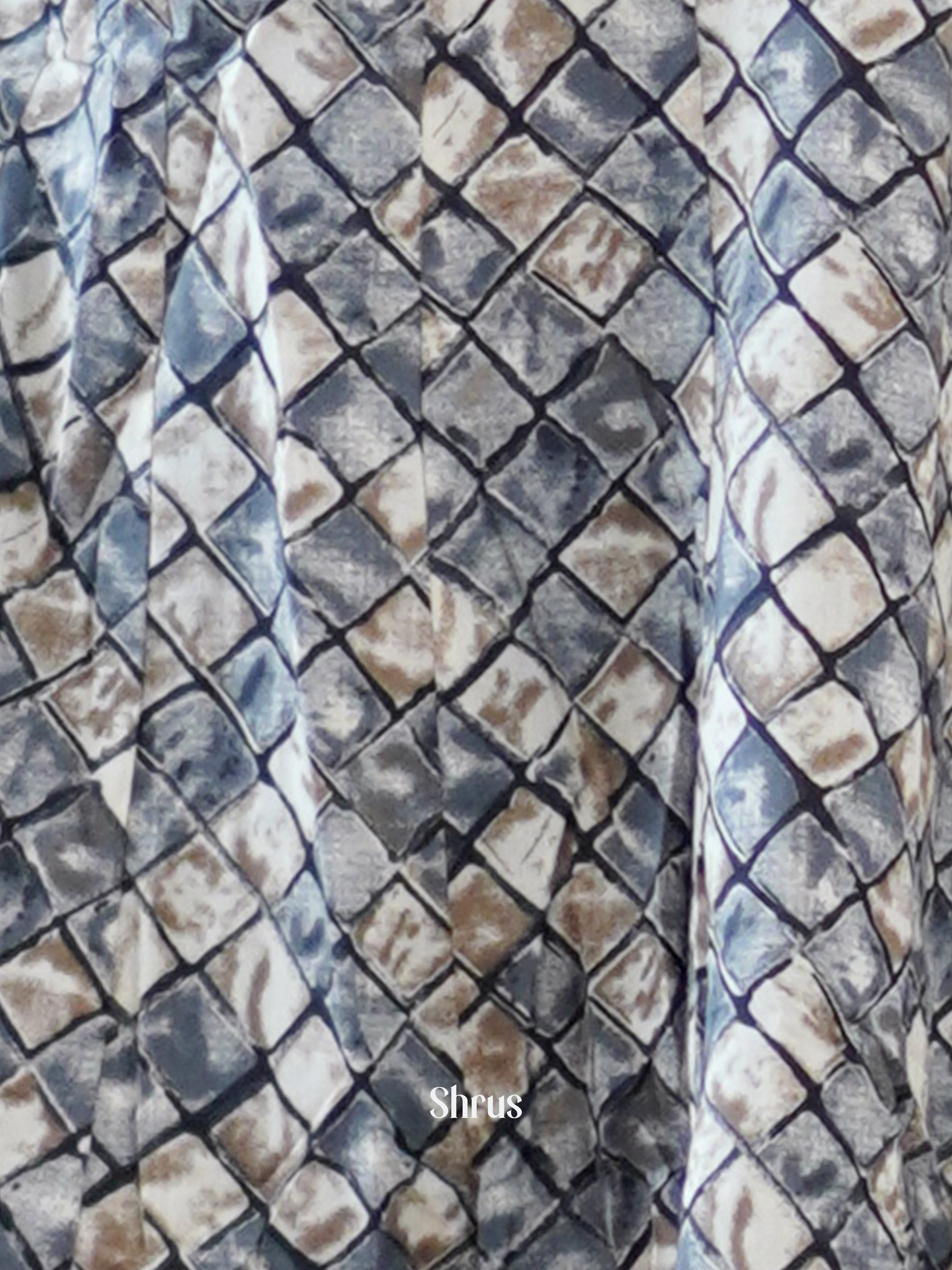 Grey - 3pc Readymade Suits - Shop on ShrusEternity.com