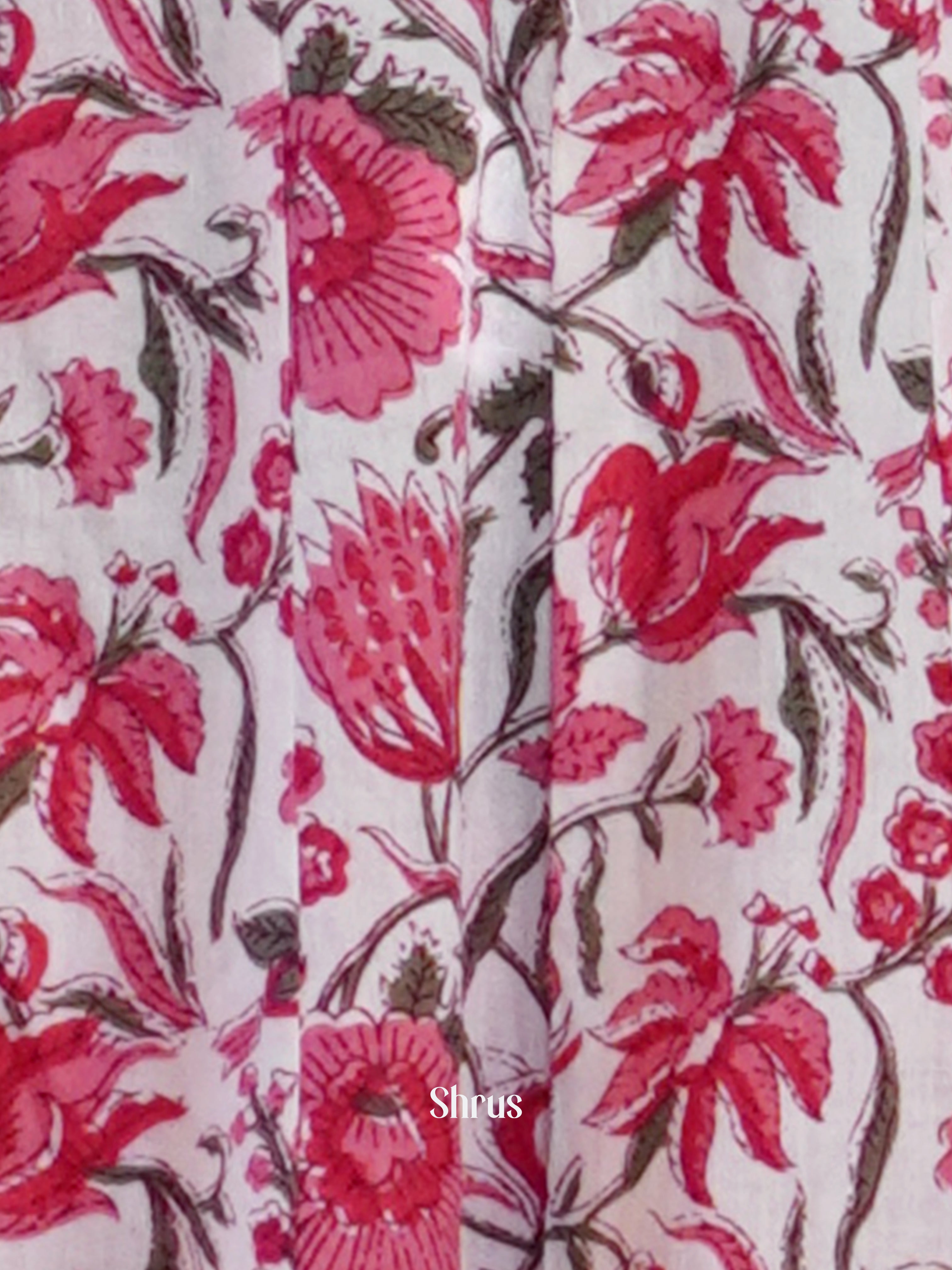 Cream & Pink -3pc Readymade Suits - Shop on ShrusEternity.com