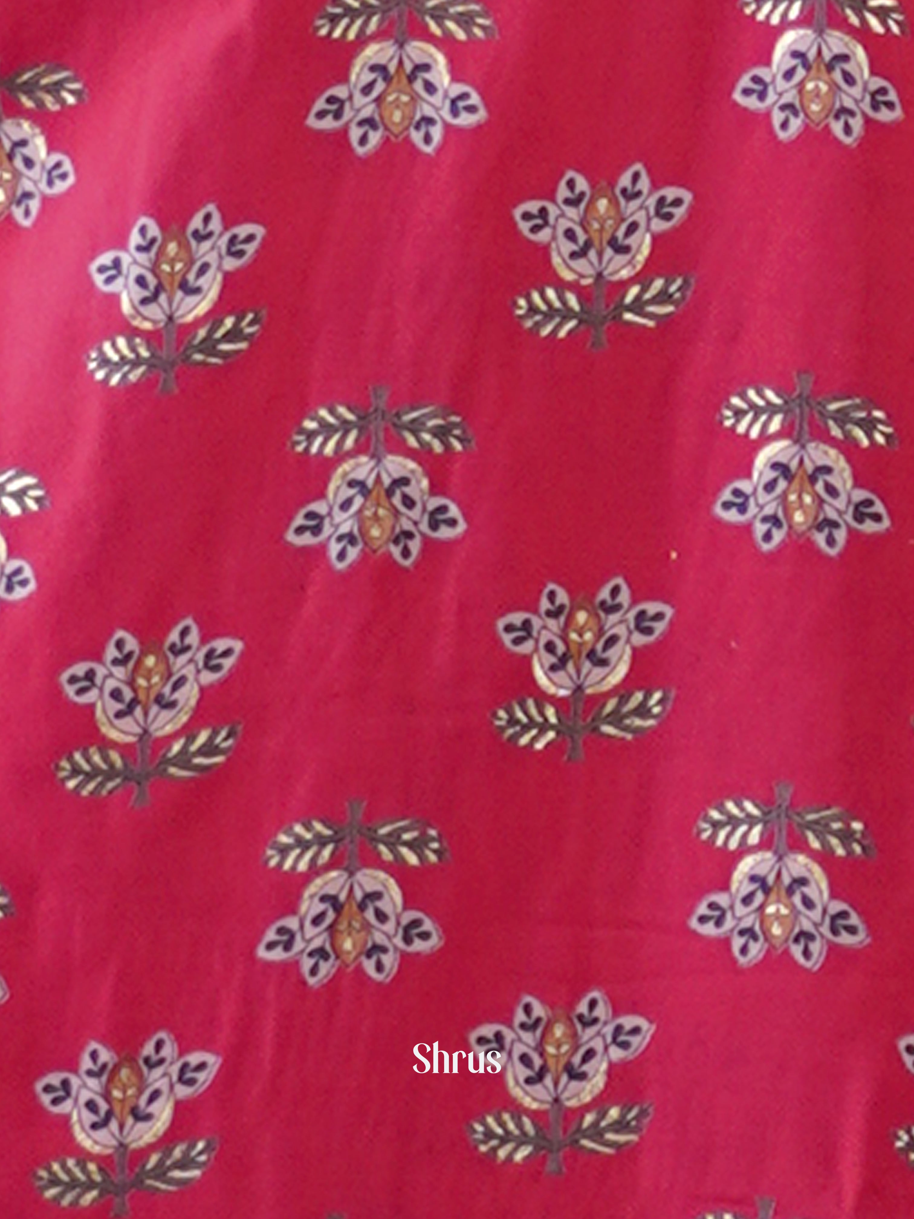 Red- 3pc Casual printed Readymade Suits - Shop on ShrusEternity.com