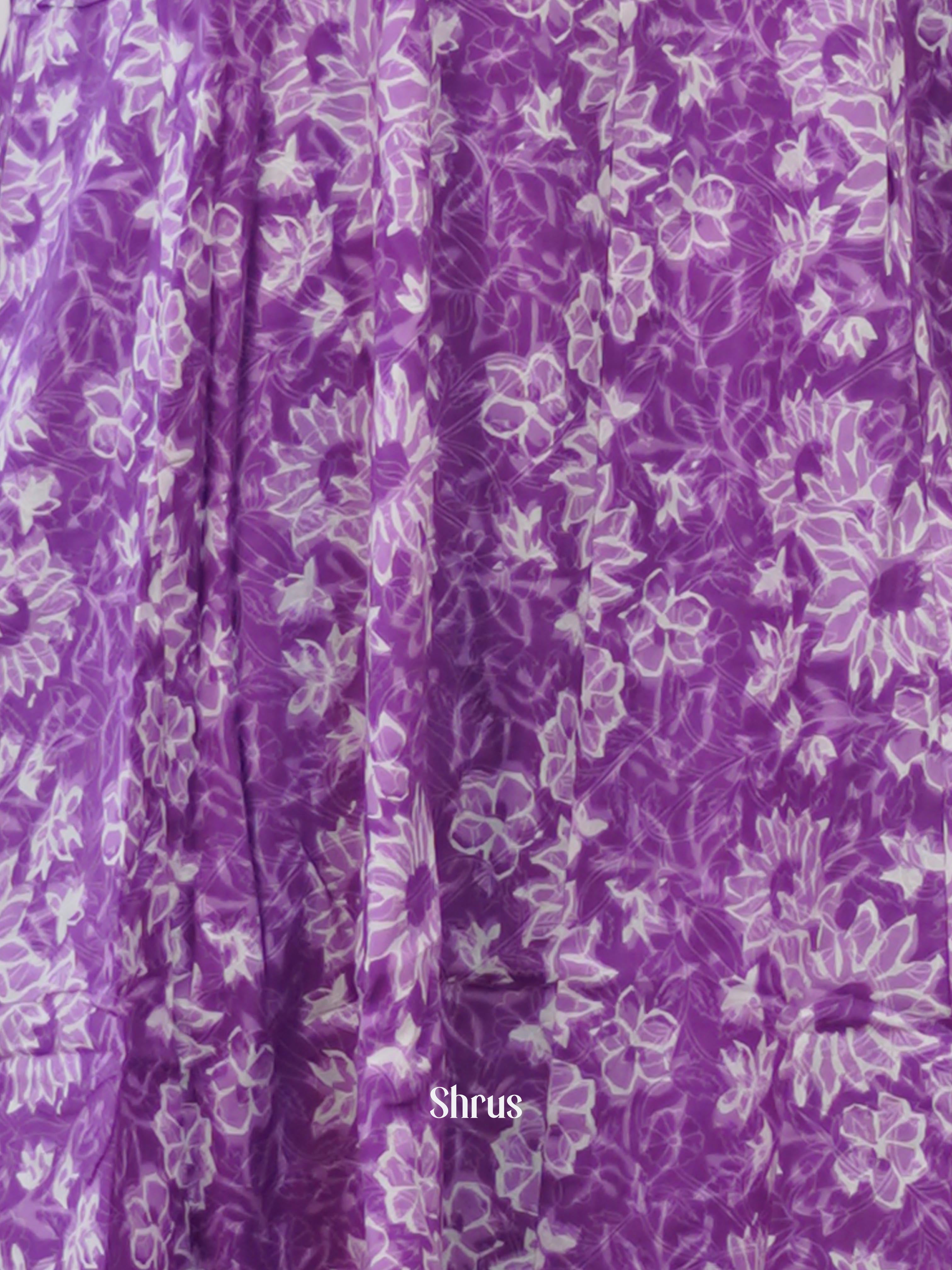Purple - Readymade kurti - Shop on ShrusEternity.com