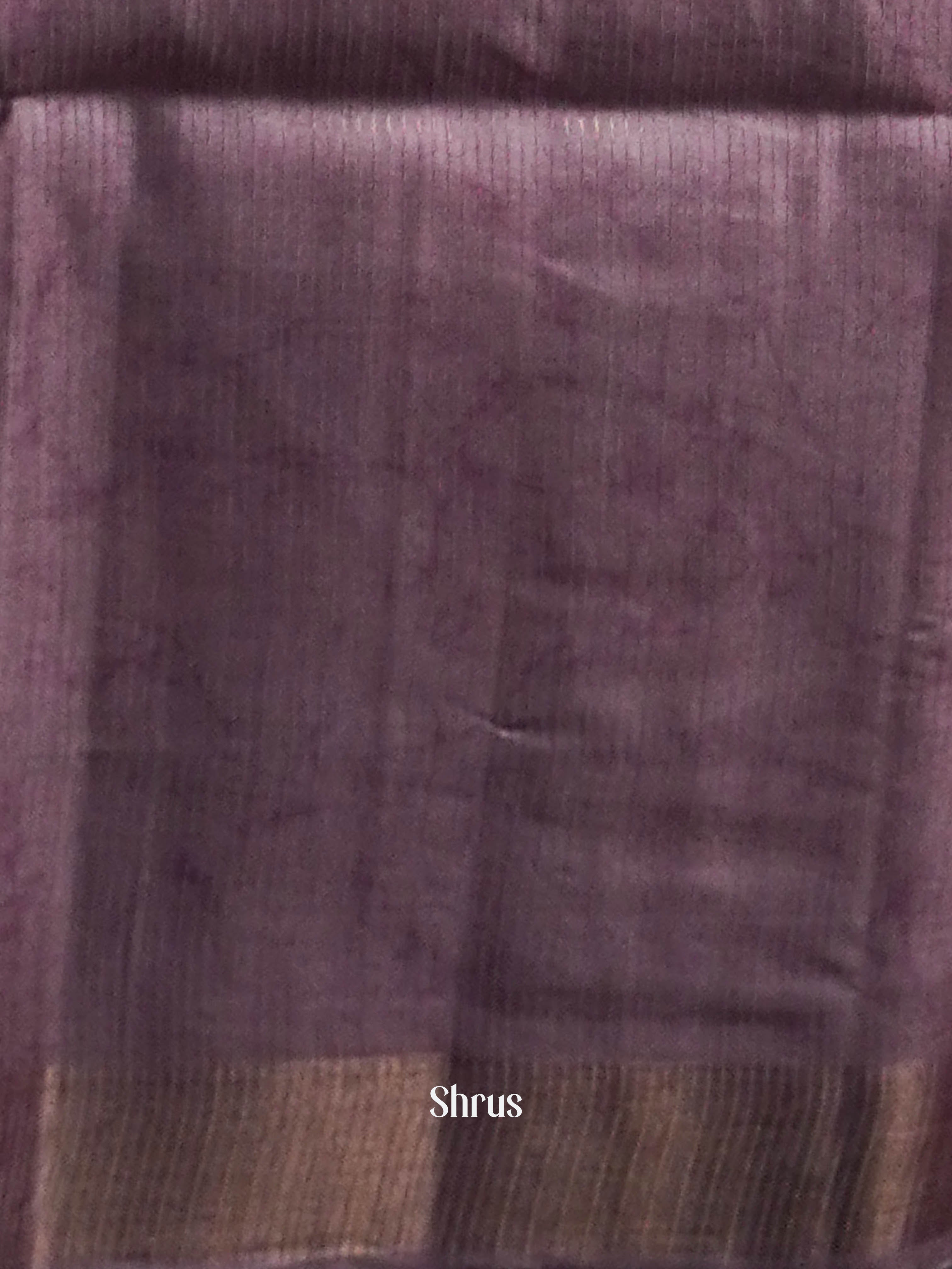 Baby Pink- Moonga silk Saree - Shop on ShrusEternity.com