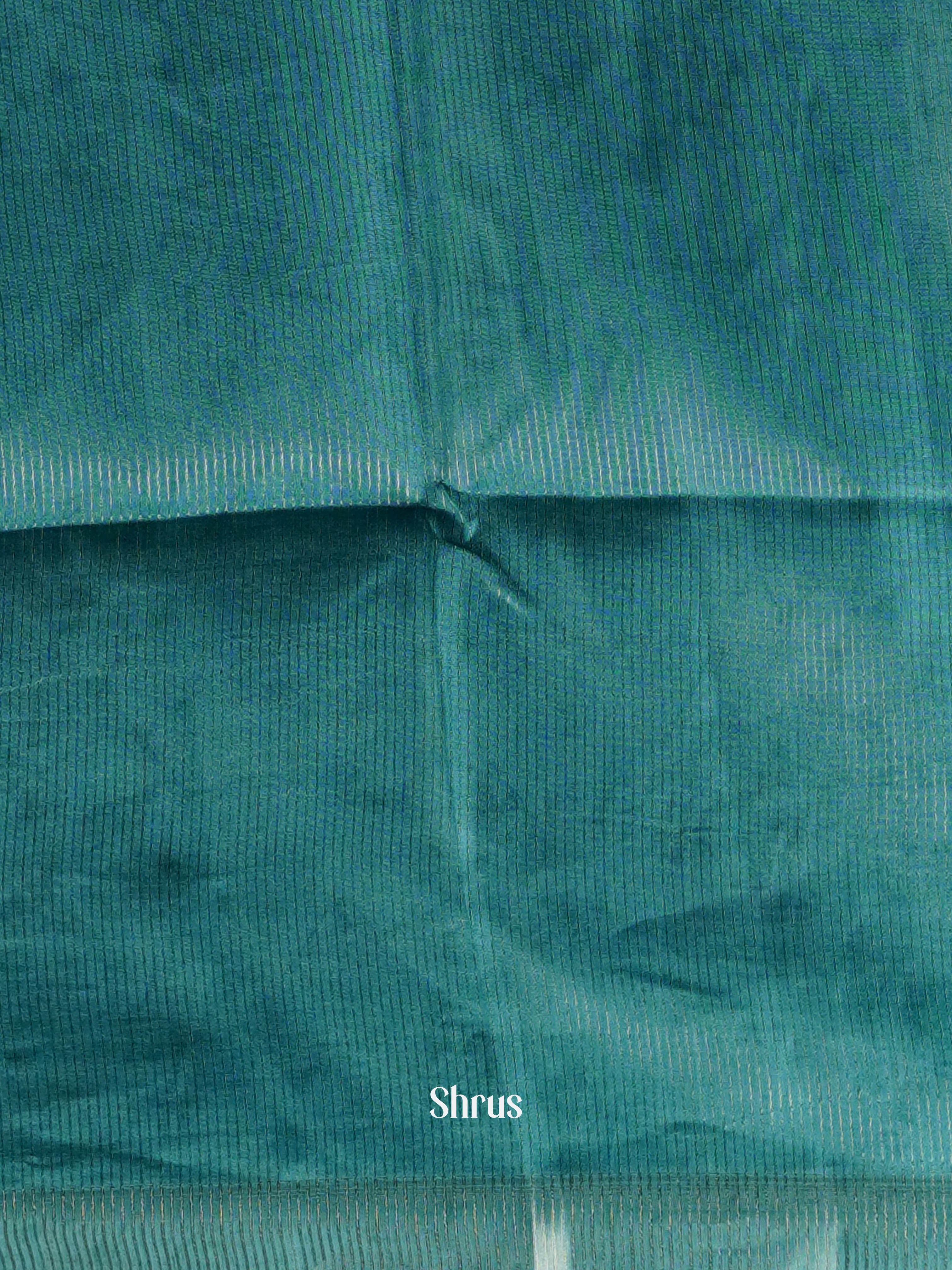 Green - Moonga silk Saree - Shop on ShrusEternity.com