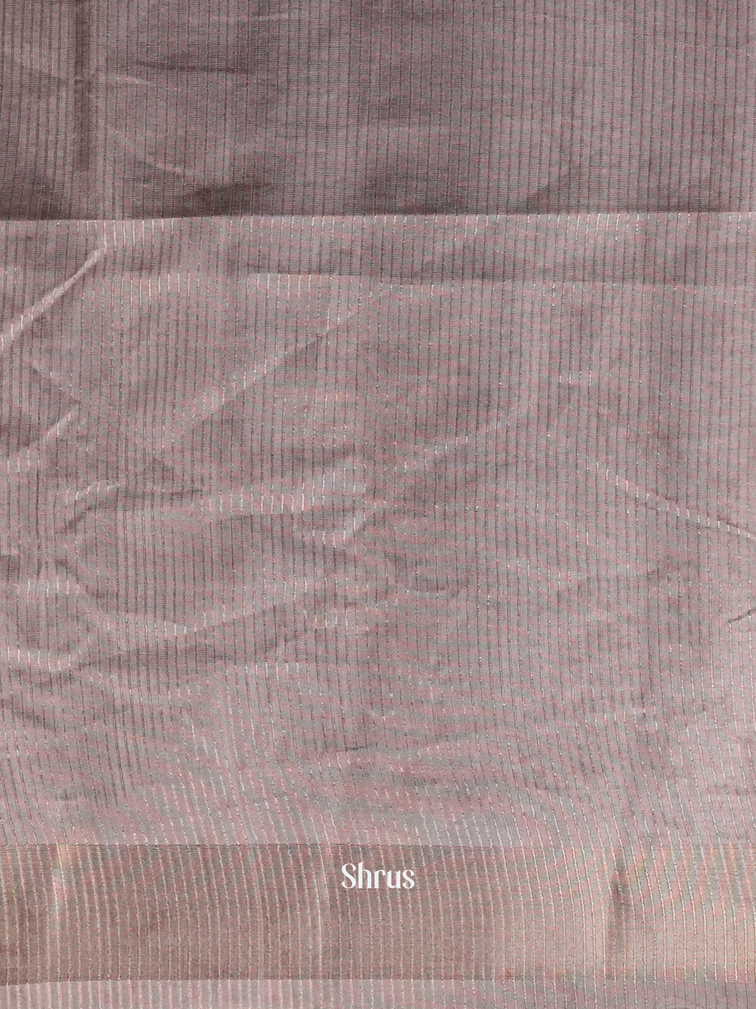 Grey- Moonga Silk Saree - Shop on ShrusEternity.com