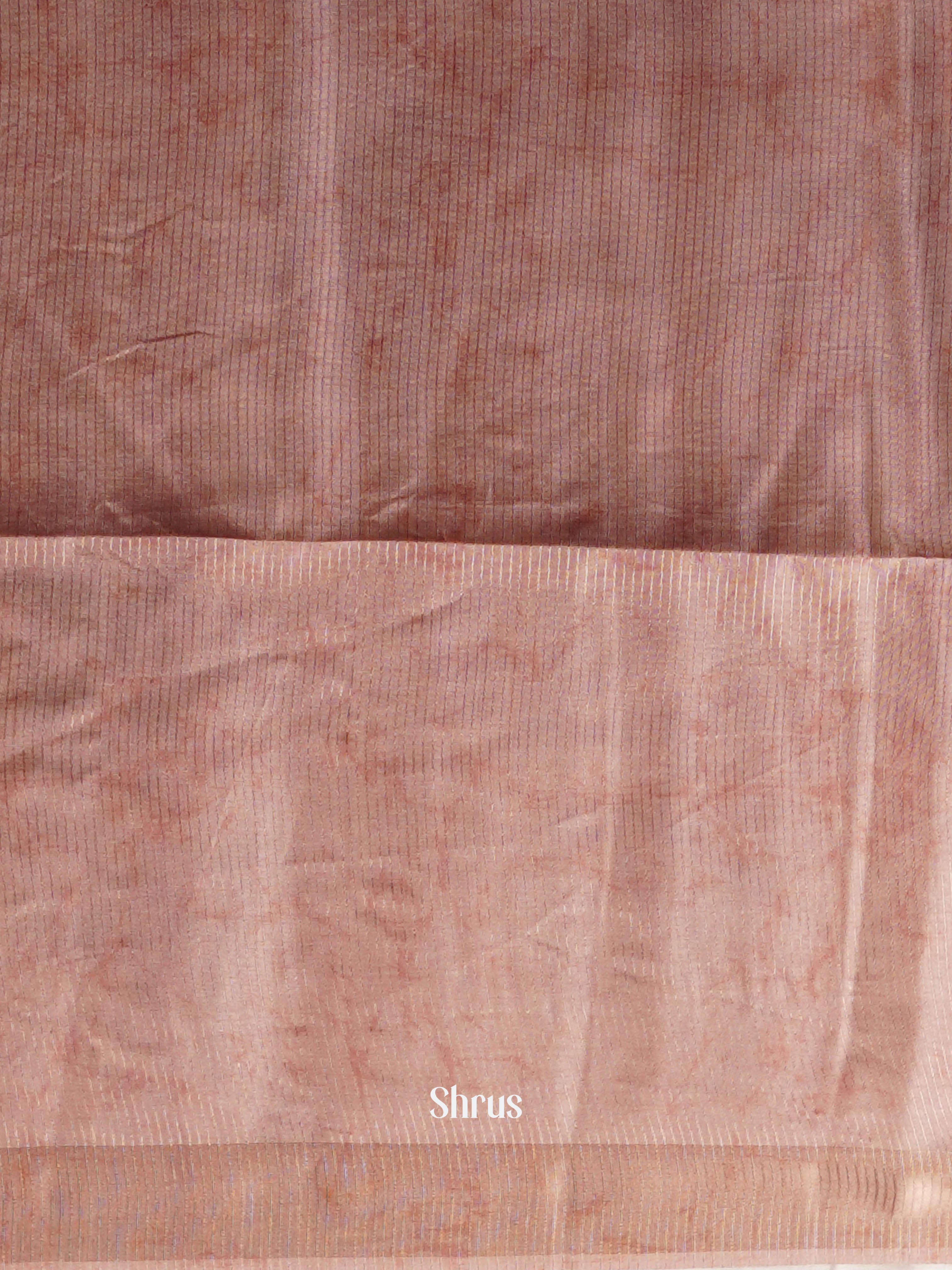 Lite pink - Moonga silk Saree - Shop on ShrusEternity.com