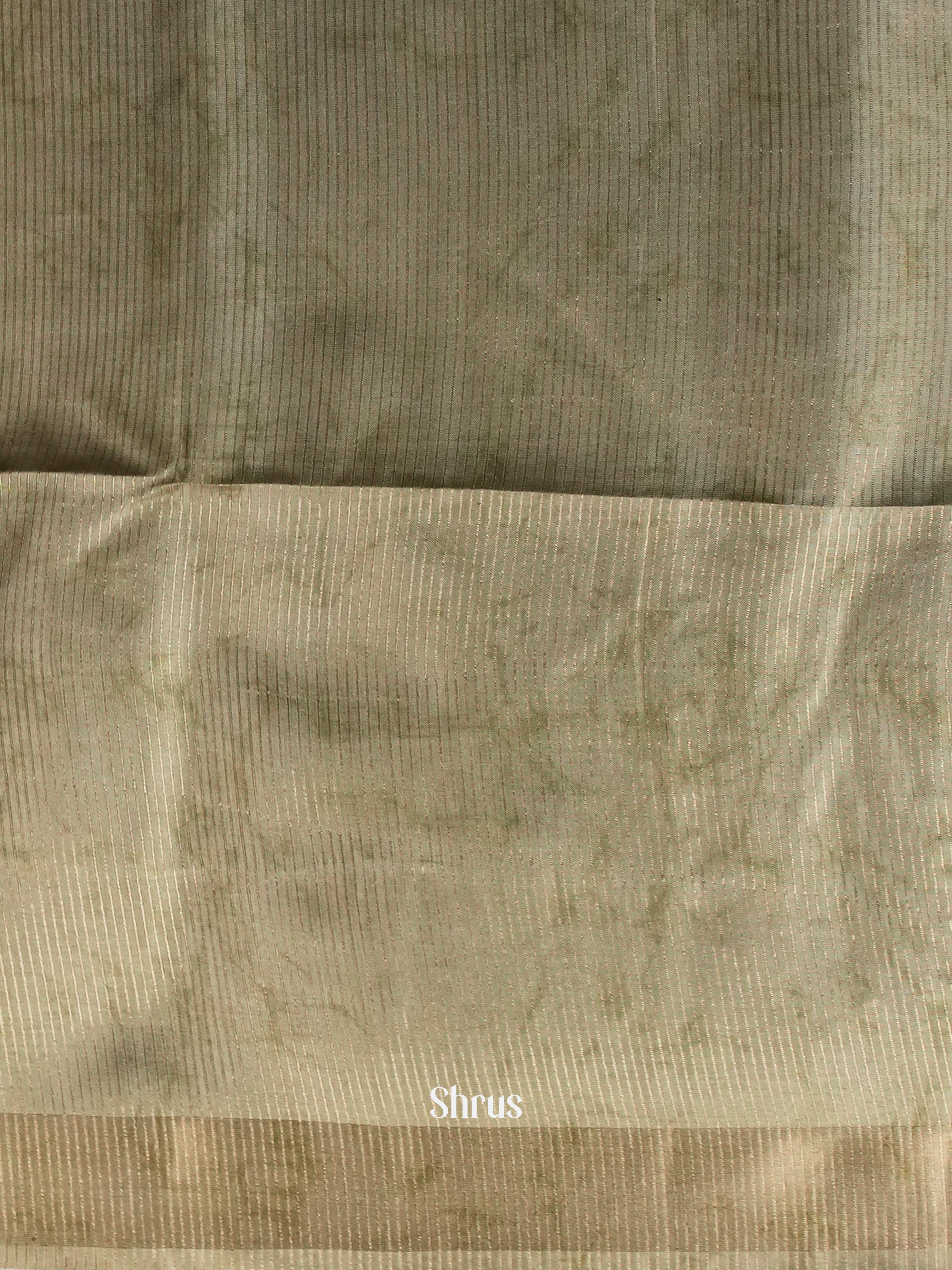 Grey - Moonga Silk Saree - Shop on ShrusEternity.com