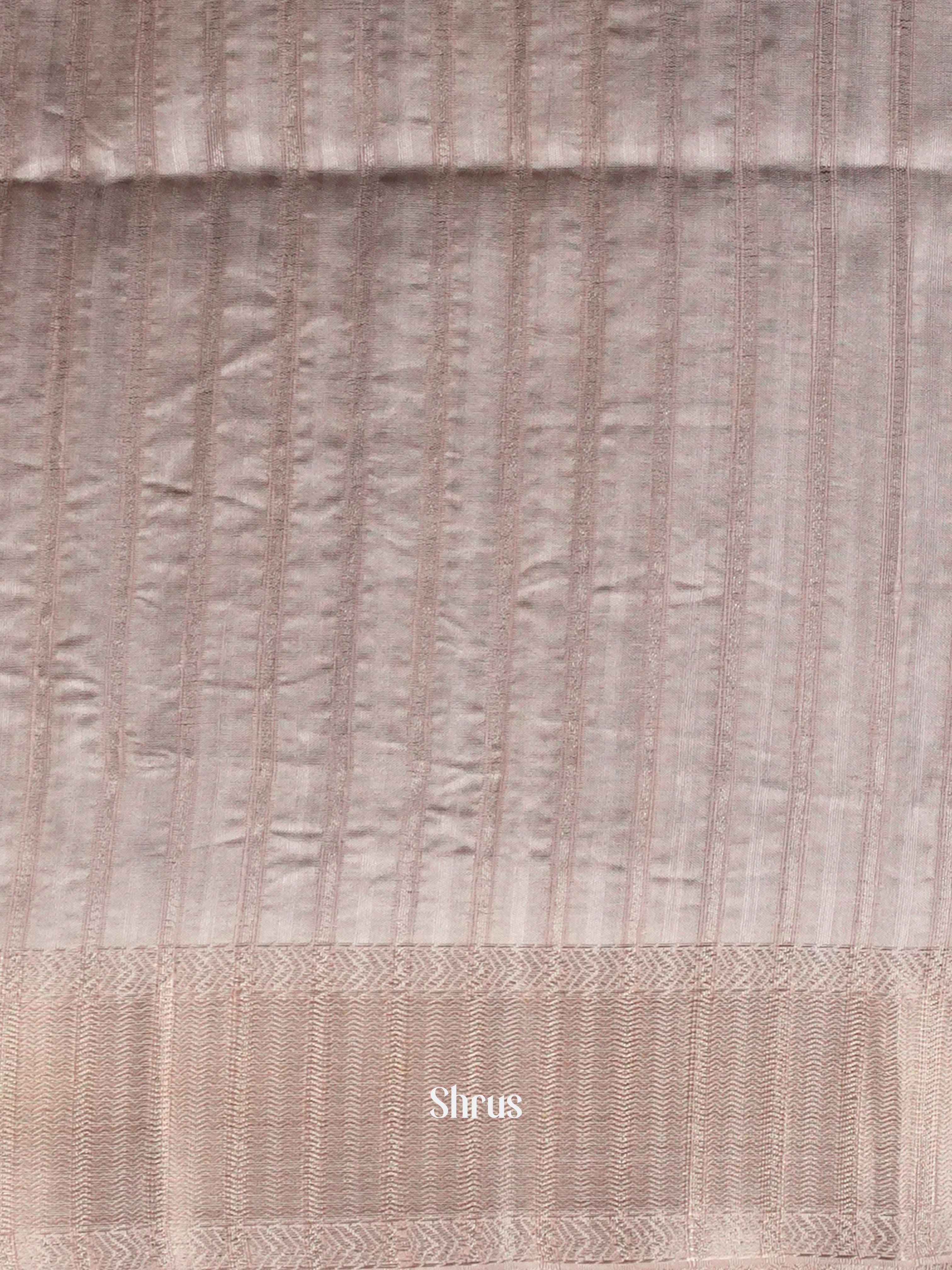 Multicolor & Grey- Moonga Silk Saree - Shop on ShrusEternity.com
