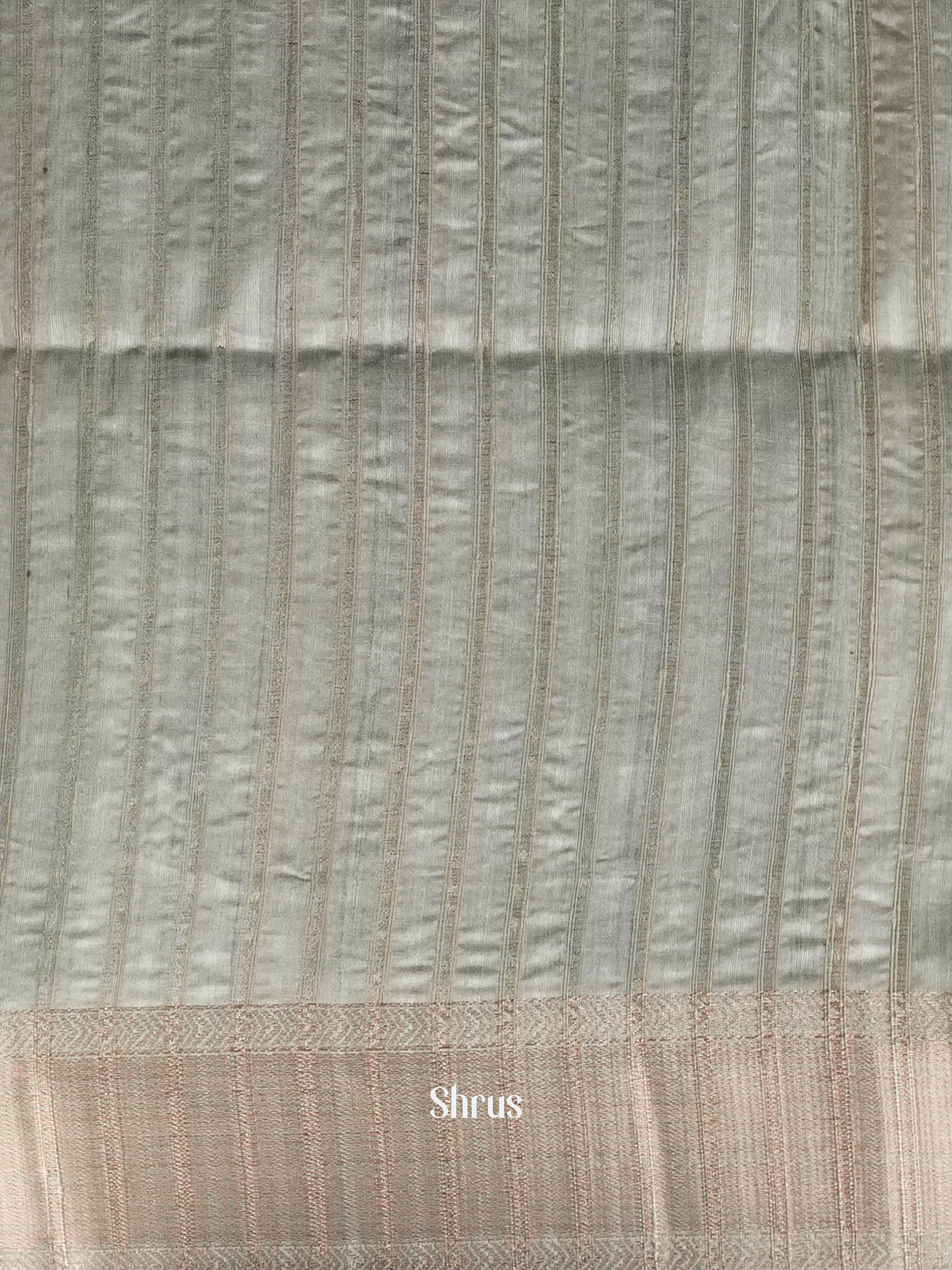 Green & Biege - Moonga Silk Saree - Shop on ShrusEternity.com