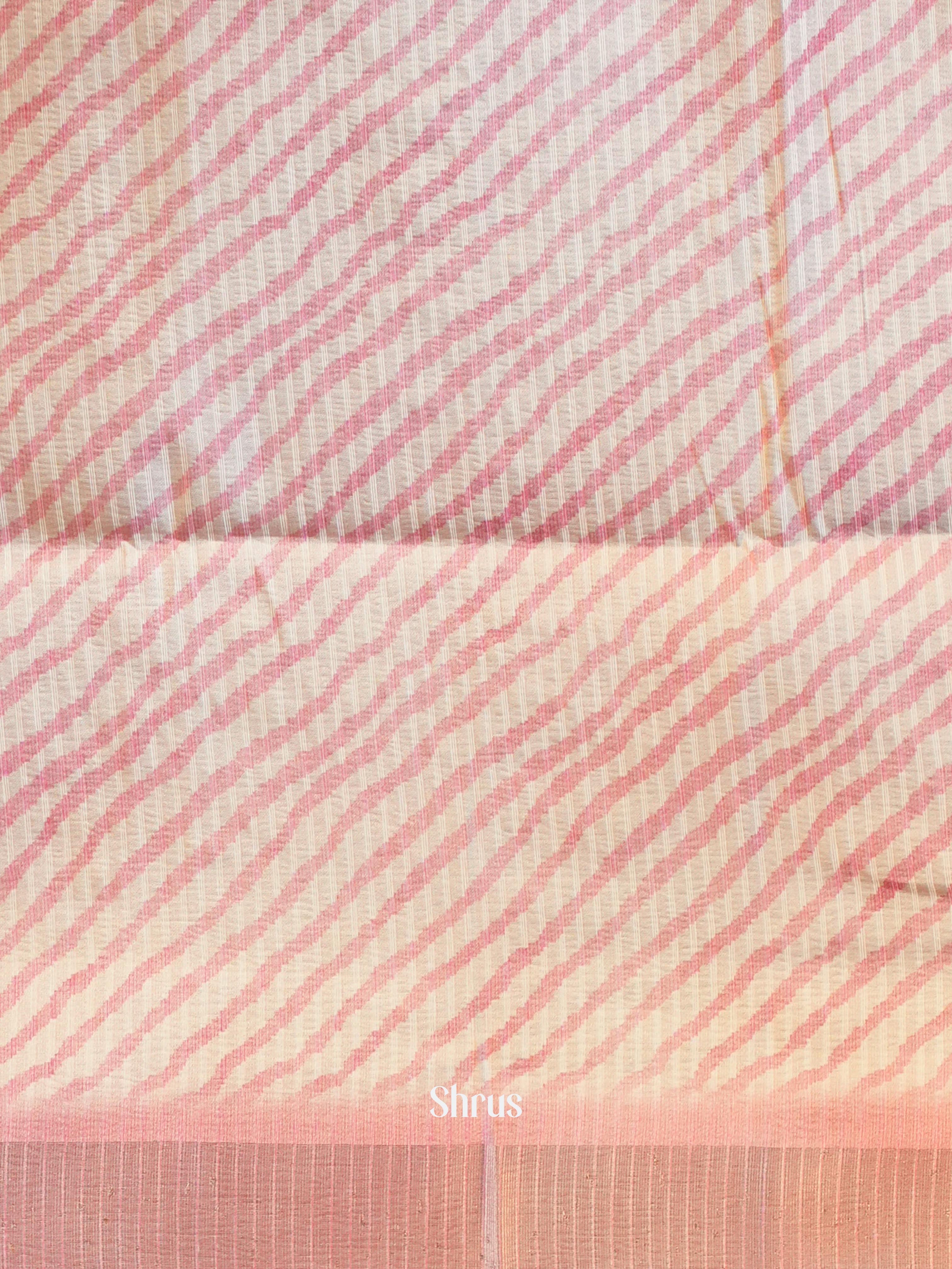 Pink- Bamboo Silk Saree - Shop on ShrusEternity.com