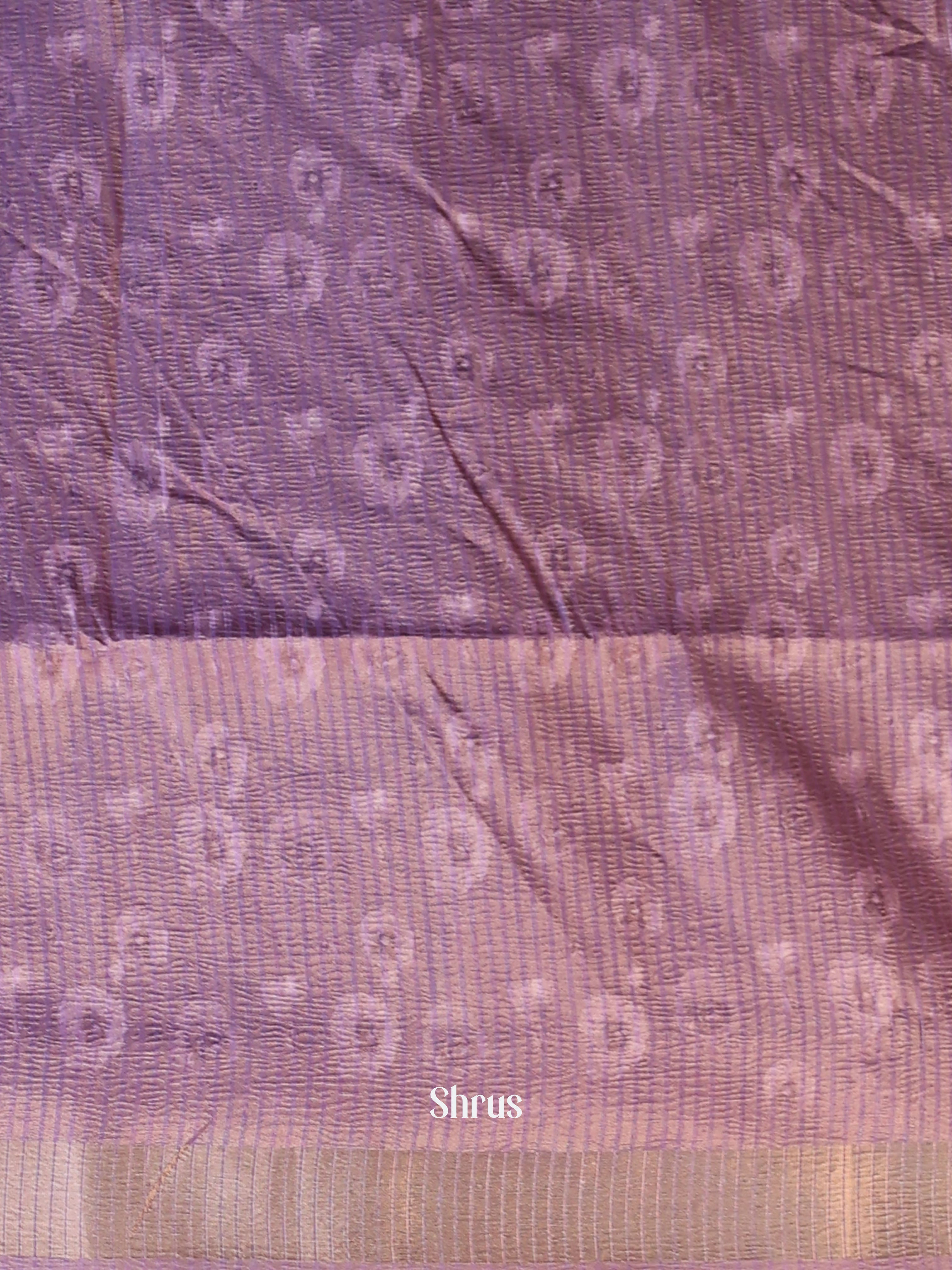 CIS04627 - Bamboo silk Saree - Shop on ShrusEternity.com