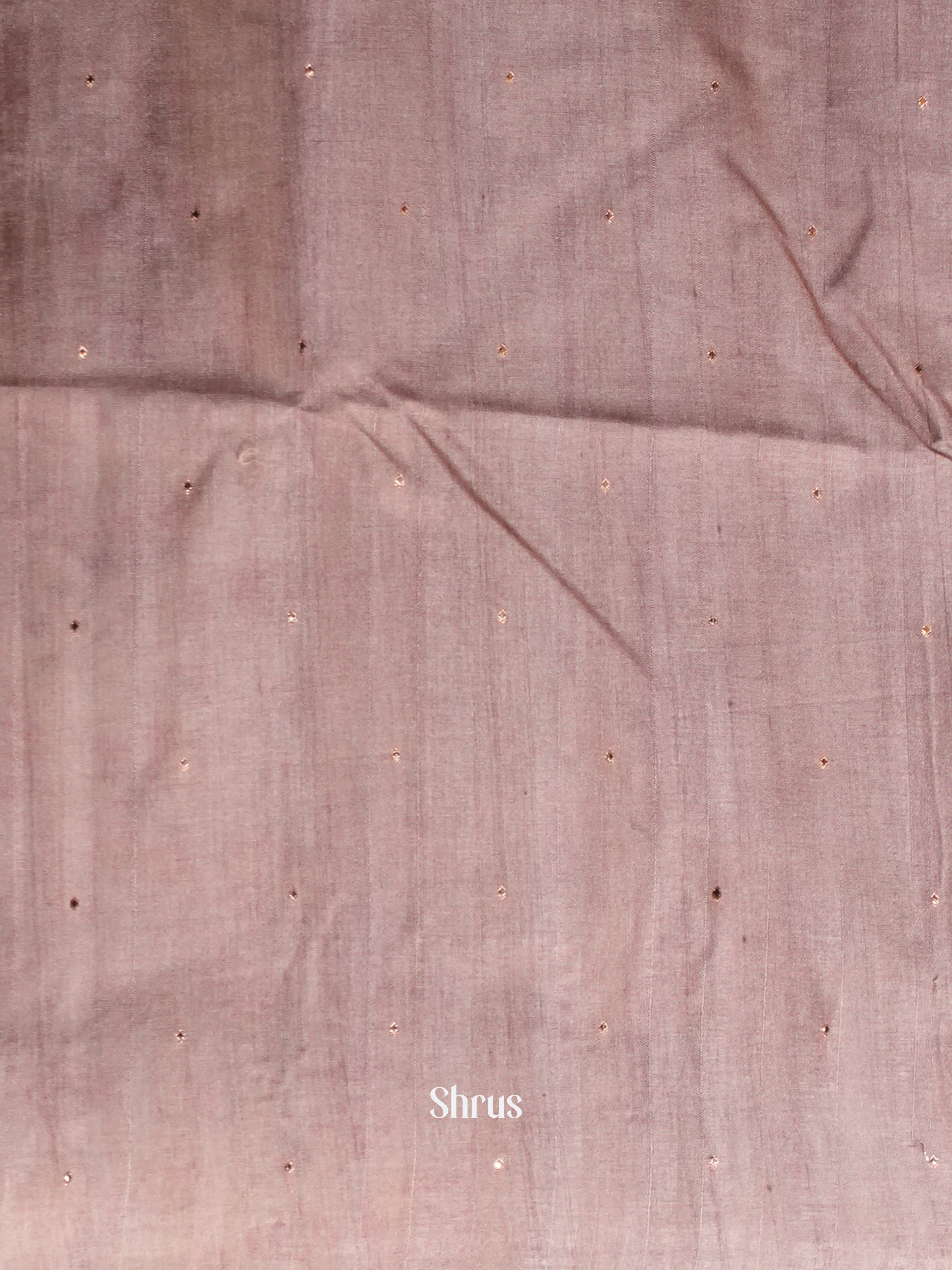 Cream & Peachy Orange - Moonga Silk Saree - Shop on ShrusEternity.com