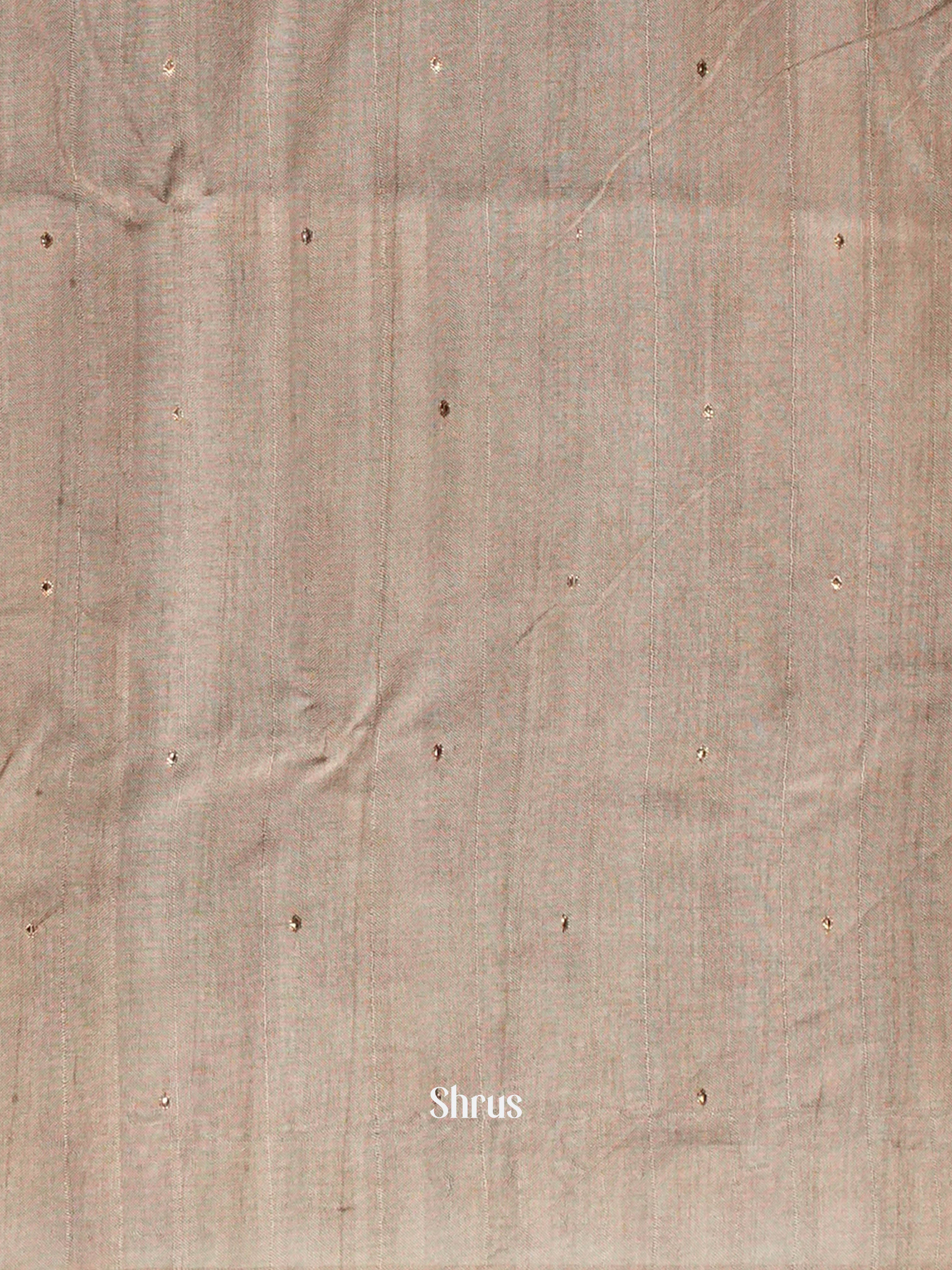 Creamy Green - Moonga Silk Saree - Shop on ShrusEternity.com