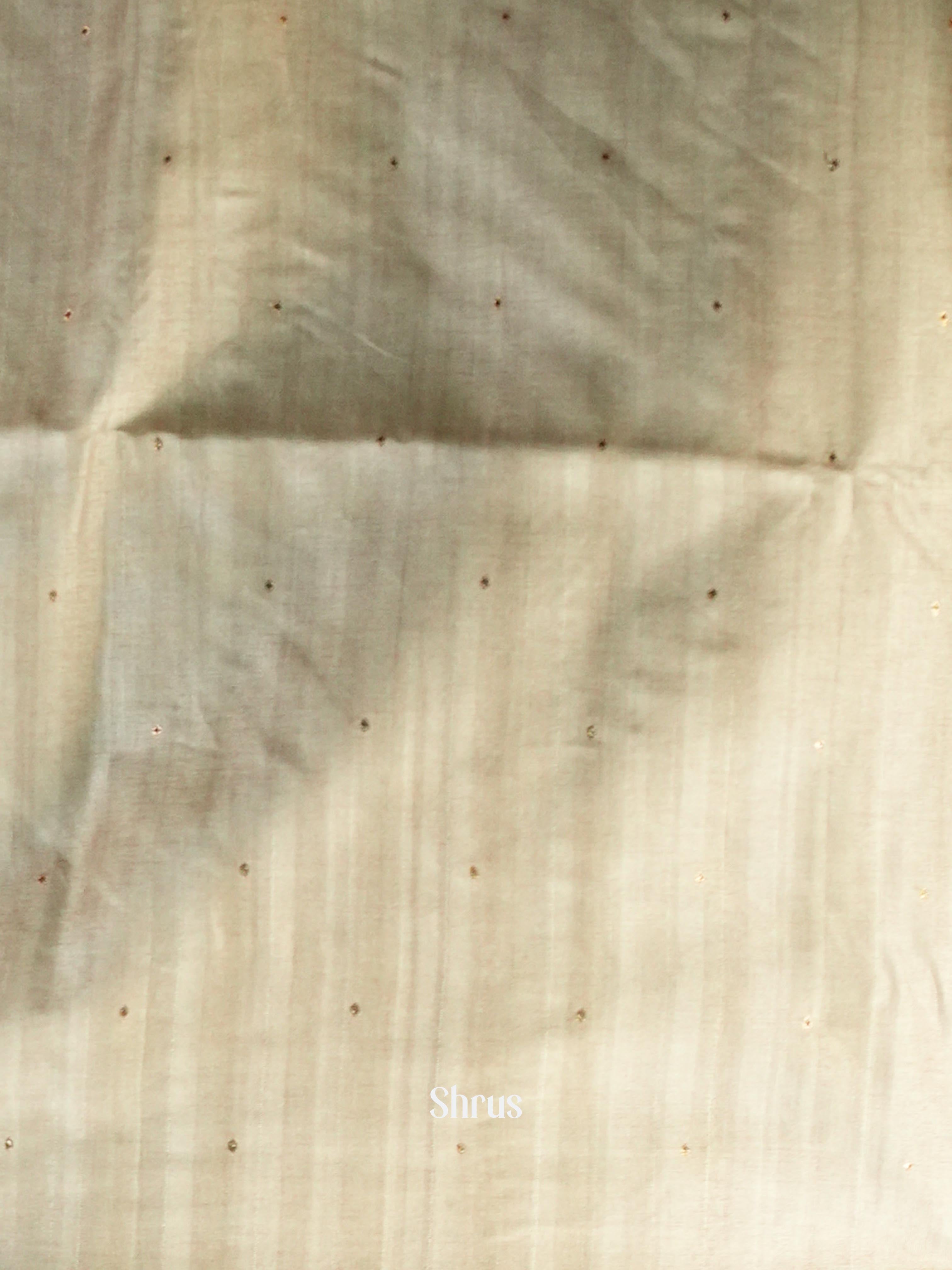 Cream - Moonga Saree - Shop on ShrusEternity.com