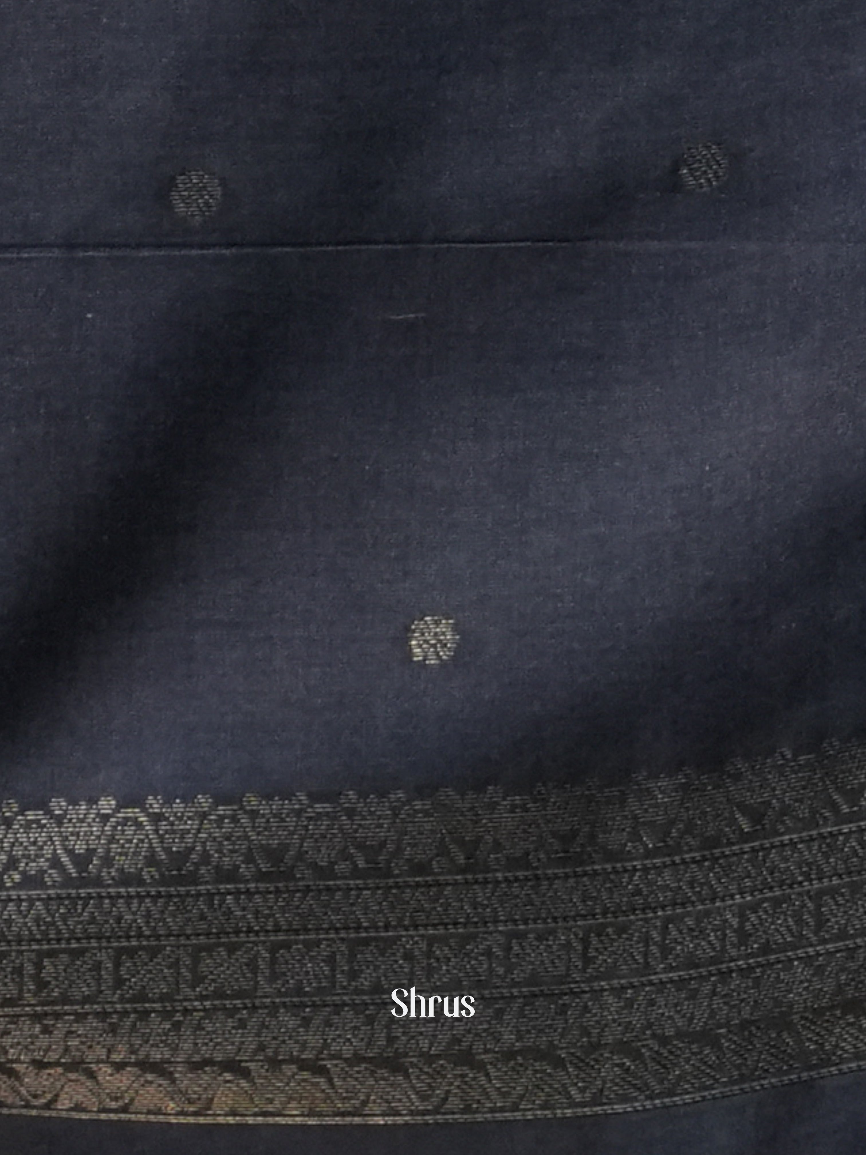 Purple & Blue- Semi Tussar Saree - Shop on ShrusEternity.com