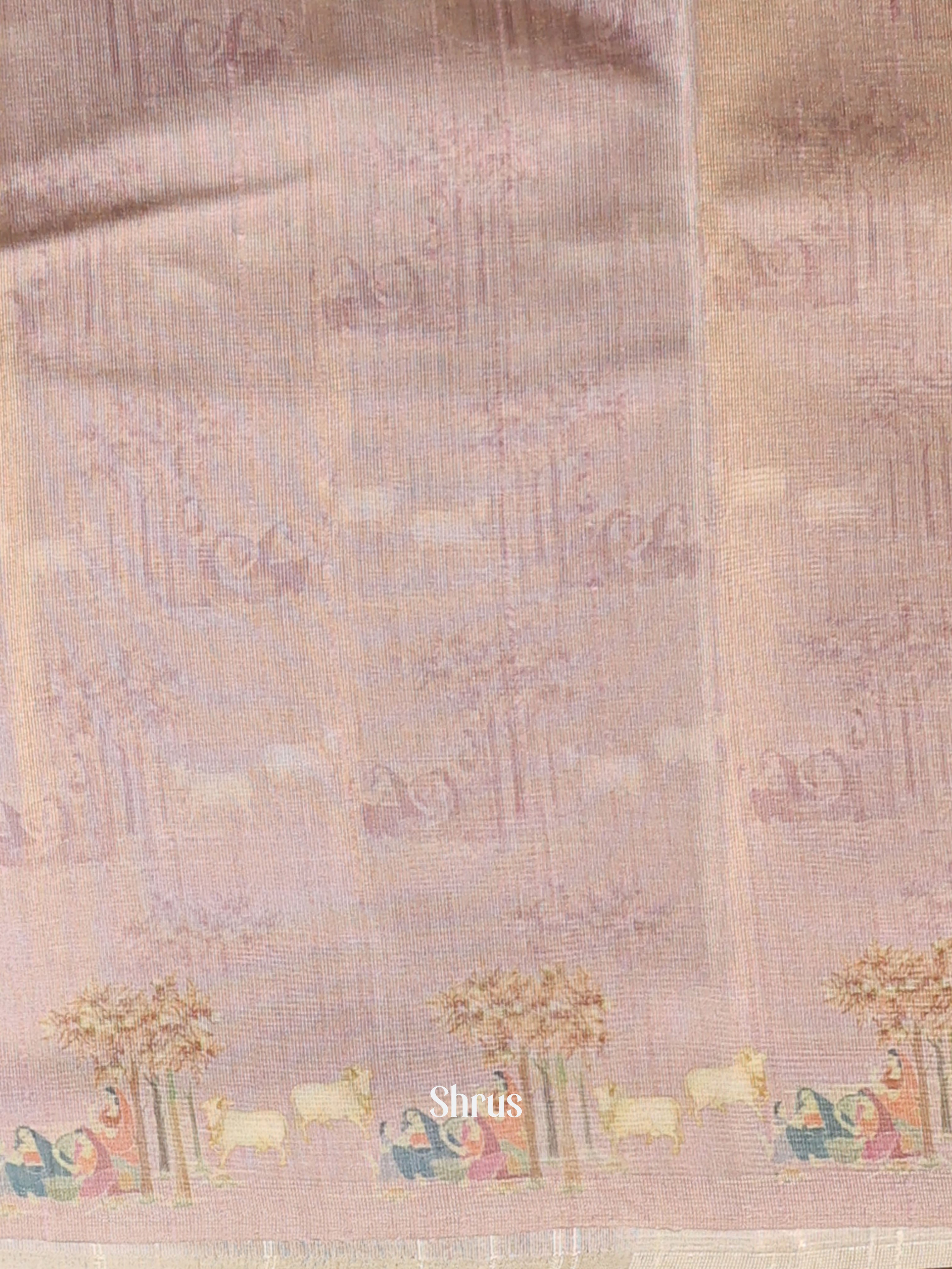 CIS04695 - Semi Tussar Saree - Shop on ShrusEternity.com