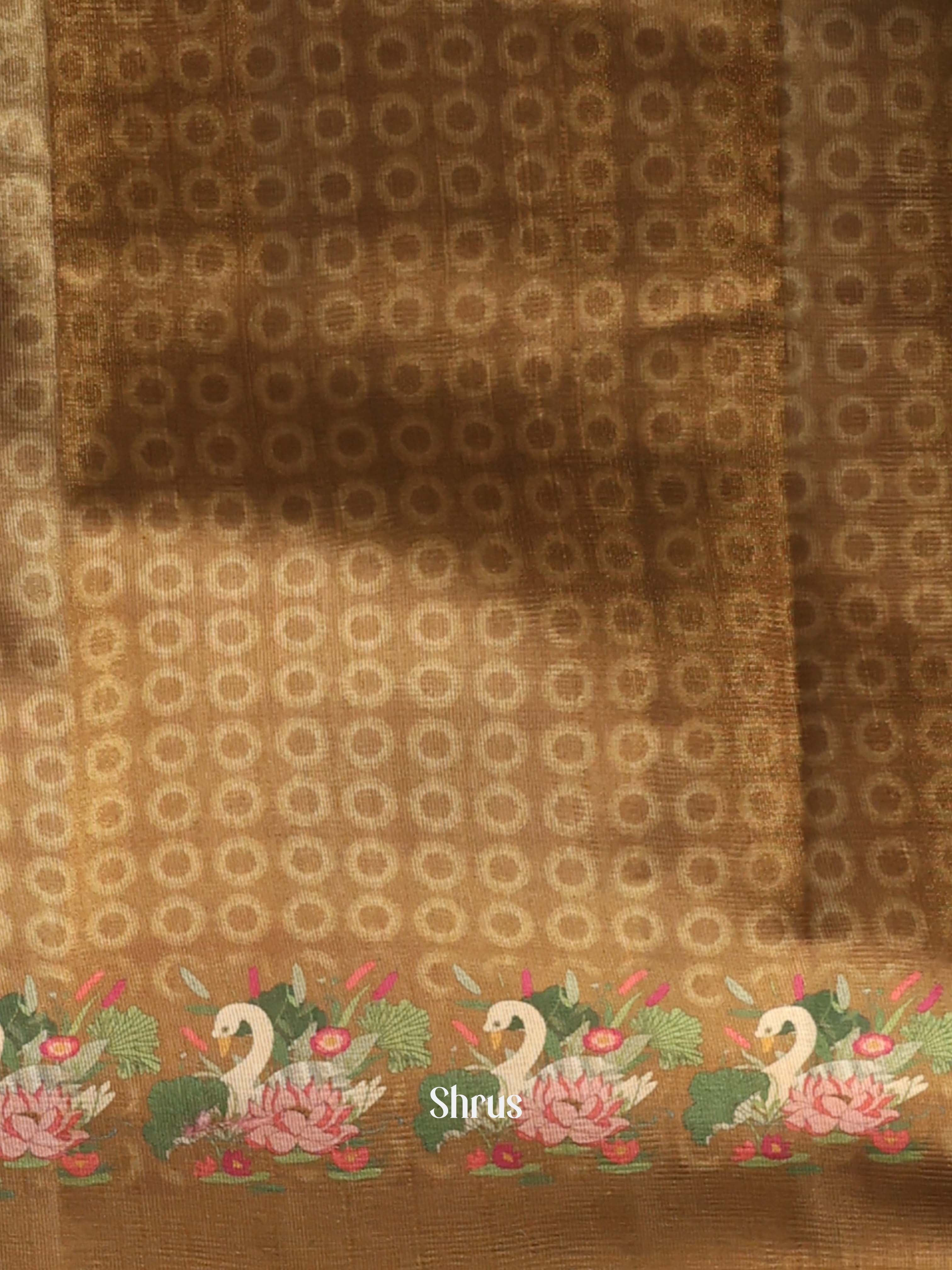 CIS04709 - Semi Tussar Saree - Shop on ShrusEternity.com