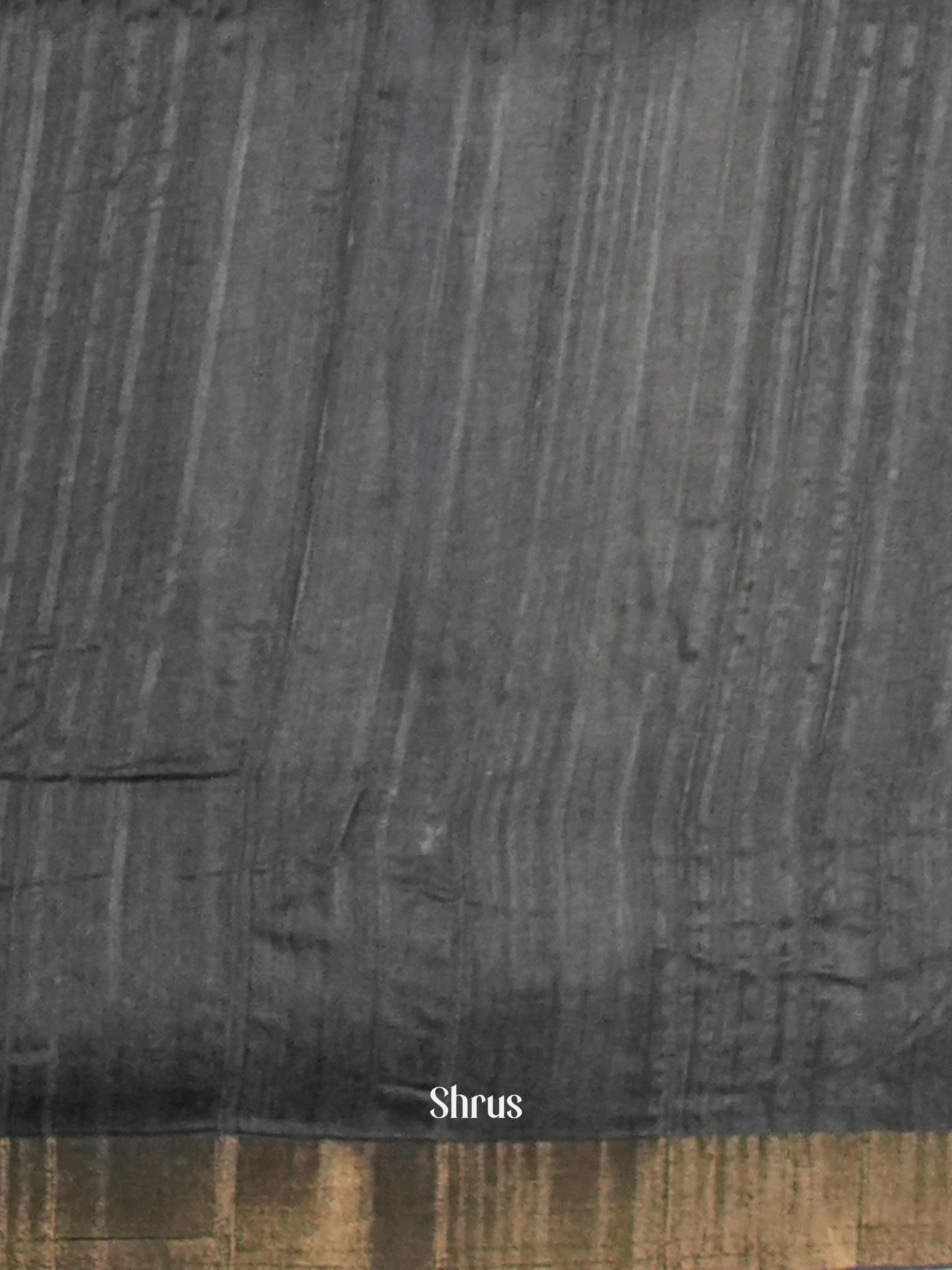 Grey- Matka Cotton Saree - Shop on ShrusEternity.com