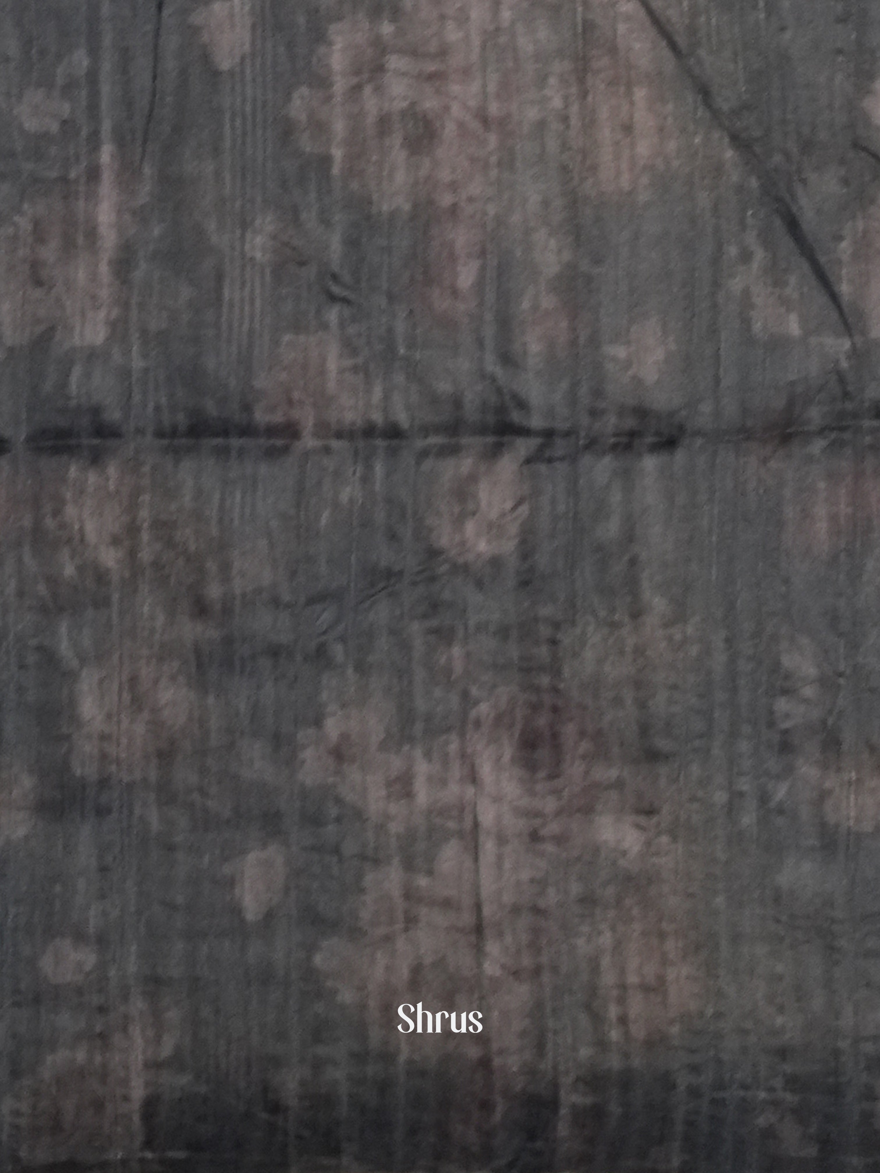 Black - Matka Cotton Saree - Shop on ShrusEternity.com